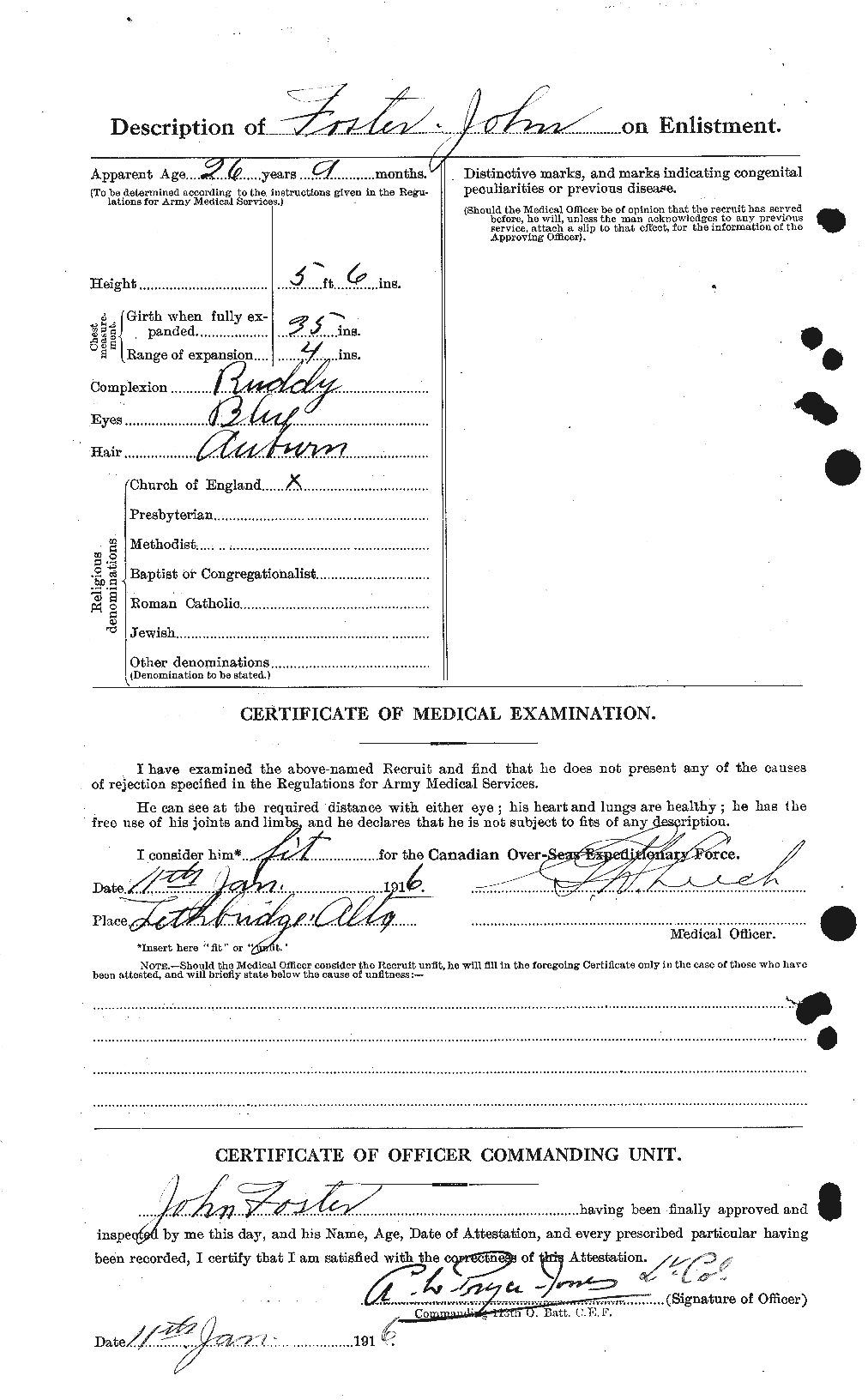 Personnel Records of the First World War - CEF 333332b