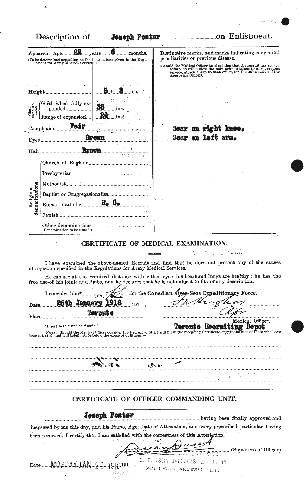 Personnel Records of the First World War - CEF 333377b