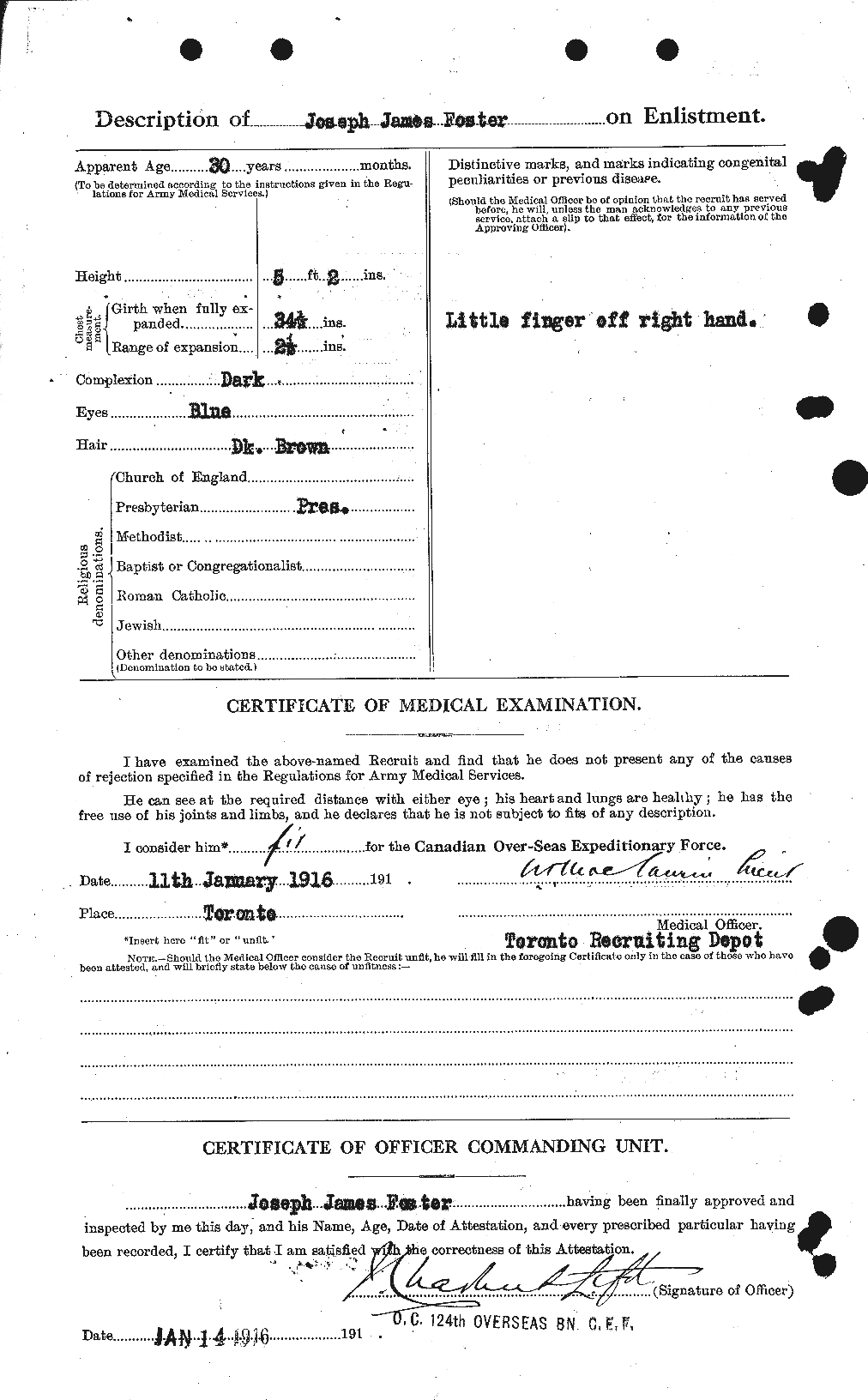 Personnel Records of the First World War - CEF 333388b