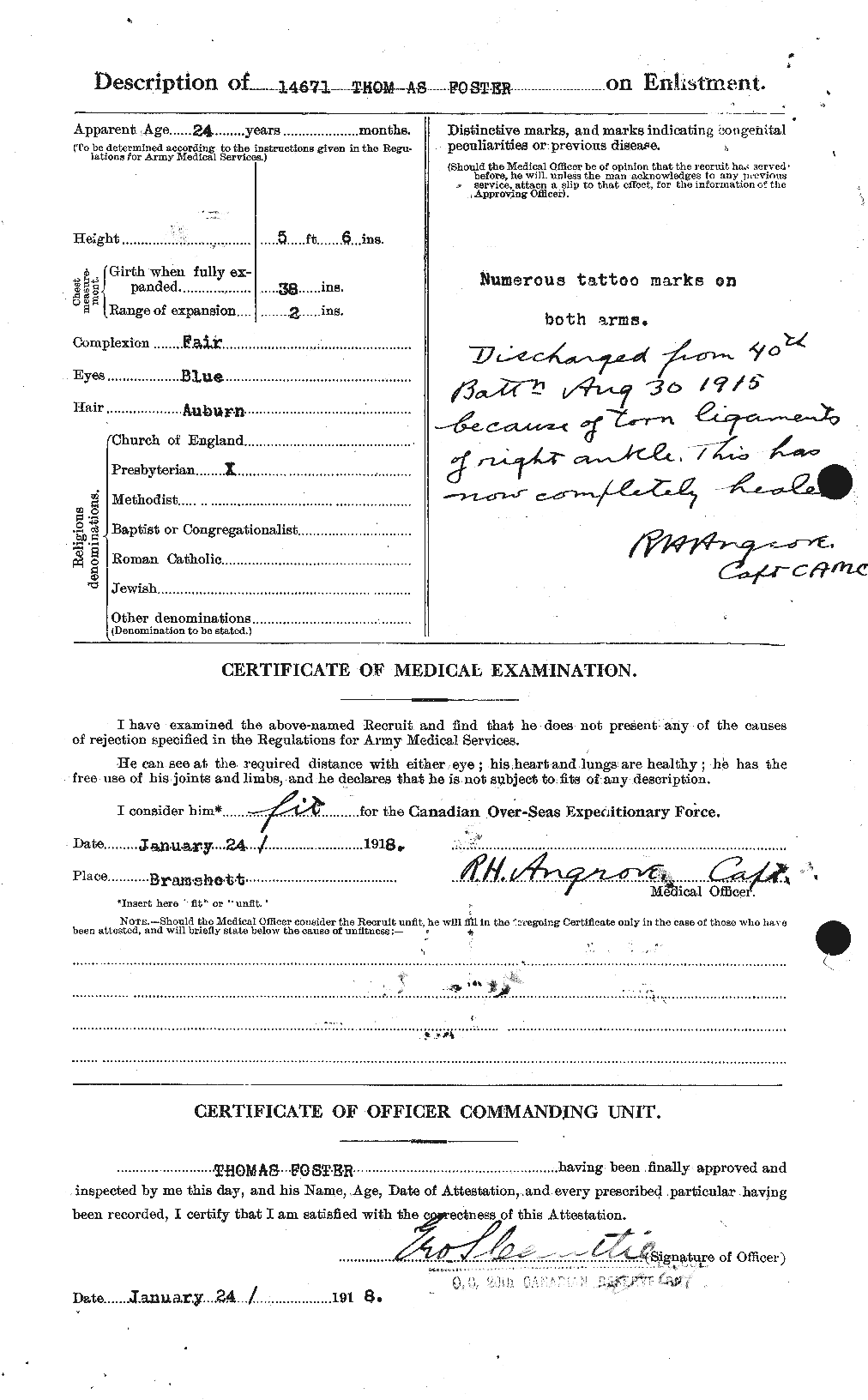 Personnel Records of the First World War - CEF 335223b
