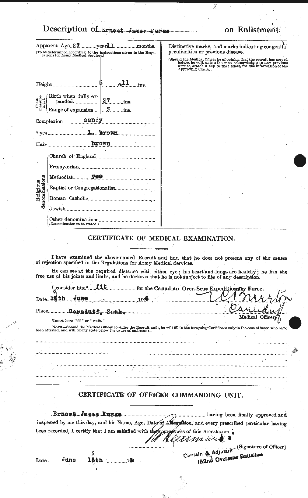 Personnel Records of the First World War - CEF 337727b