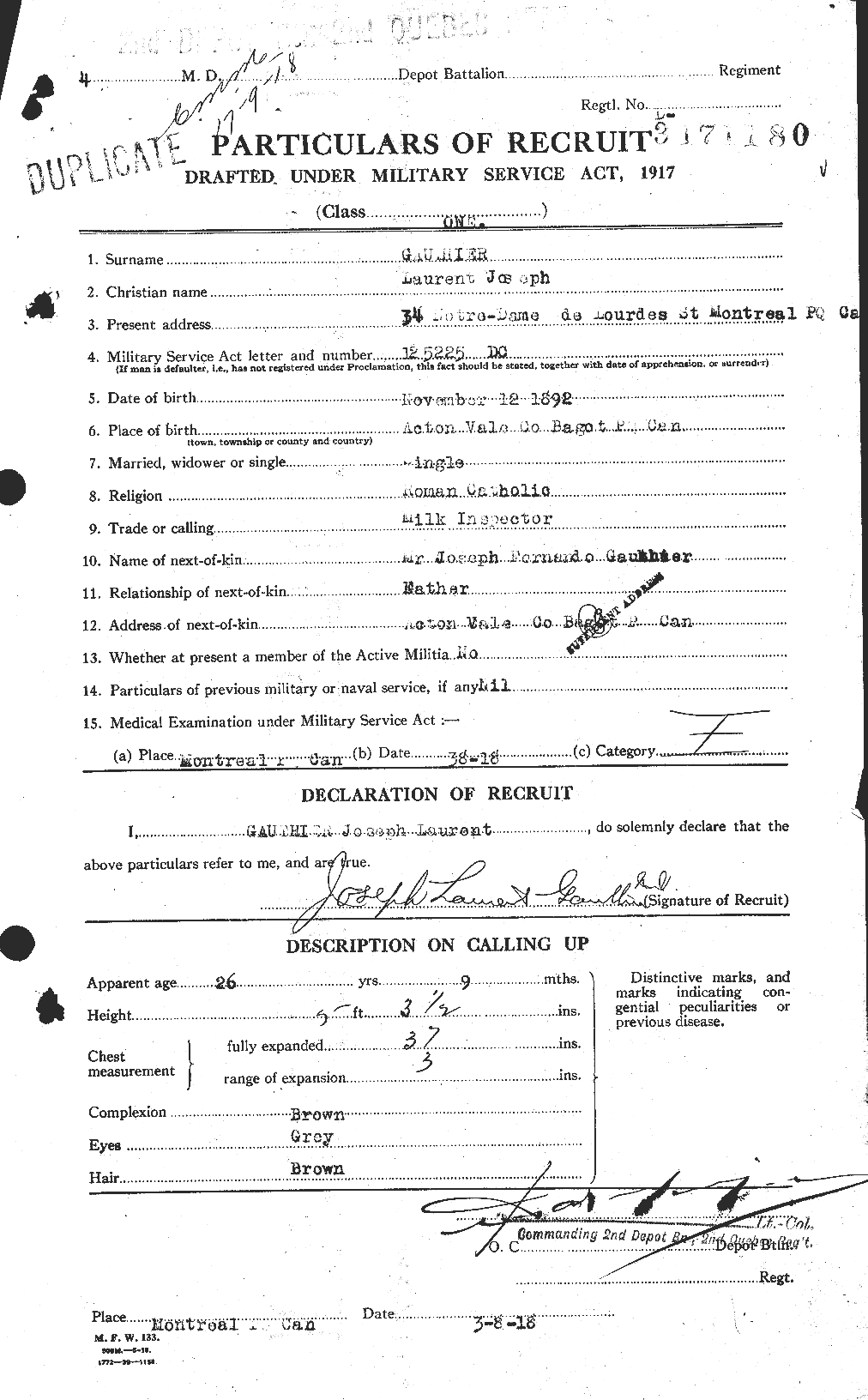 Personnel Records of the First World War - CEF 342359a