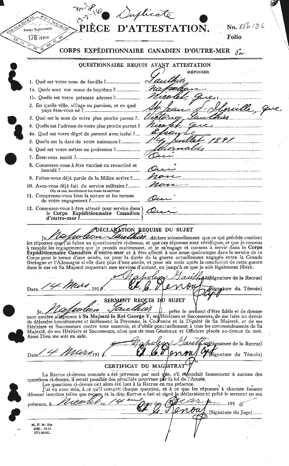 Personnel Records of the First World War - CEF 342948a