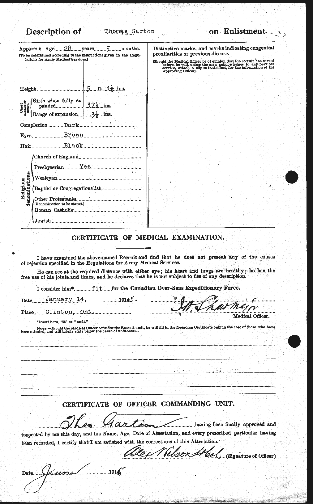 Personnel Records of the First World War - CEF 343580b