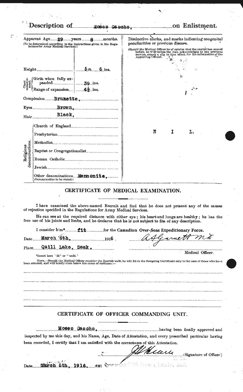 Personnel Records of the First World War - CEF 344967b
