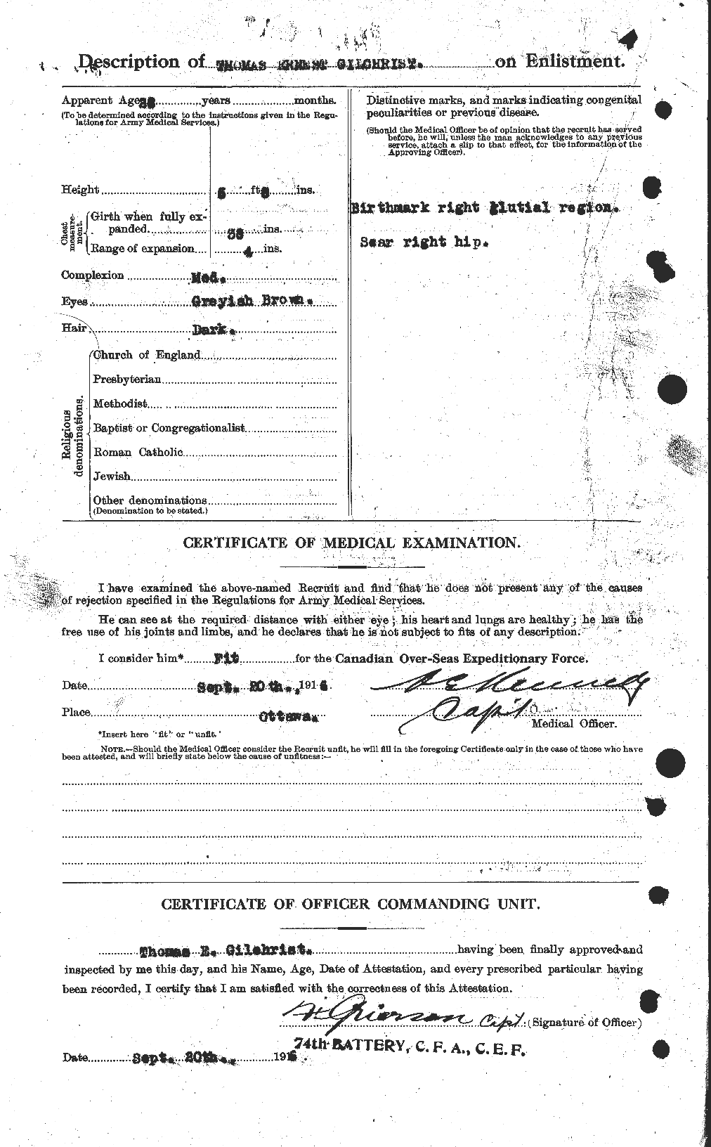 Personnel Records of the First World War - CEF 348240b