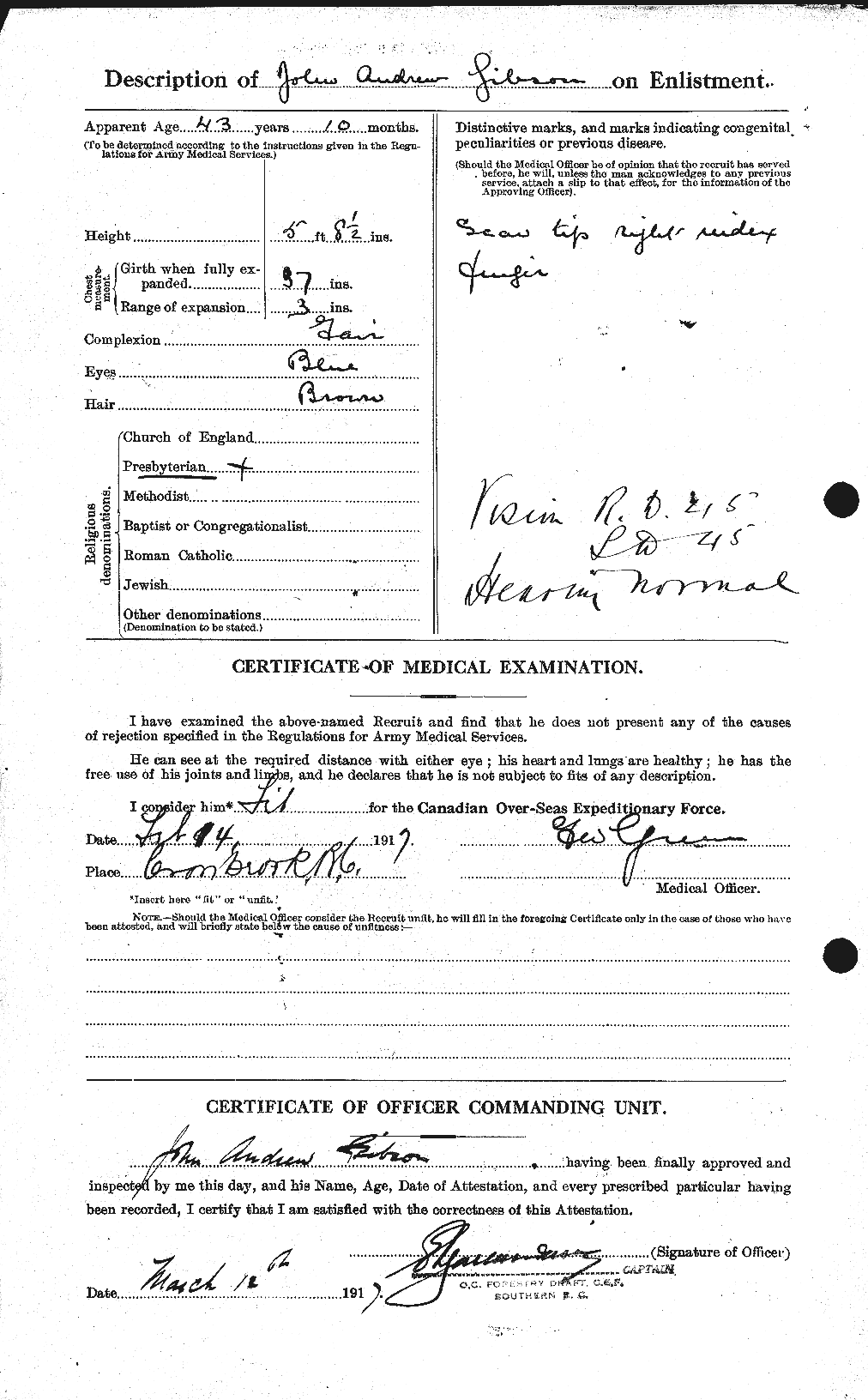 Personnel Records of the First World War - CEF 348622b