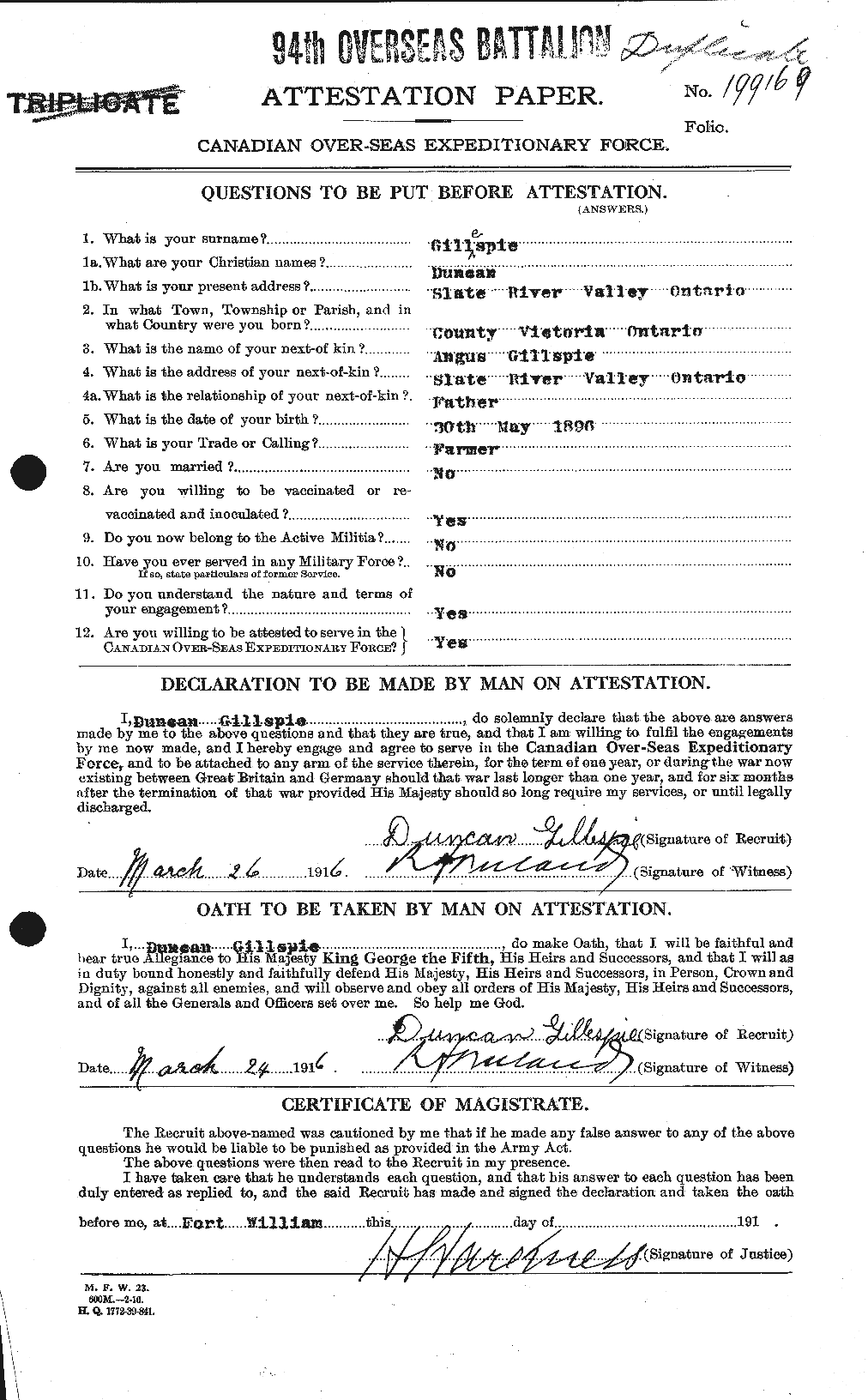 Personnel Records of the First World War - CEF 348747a