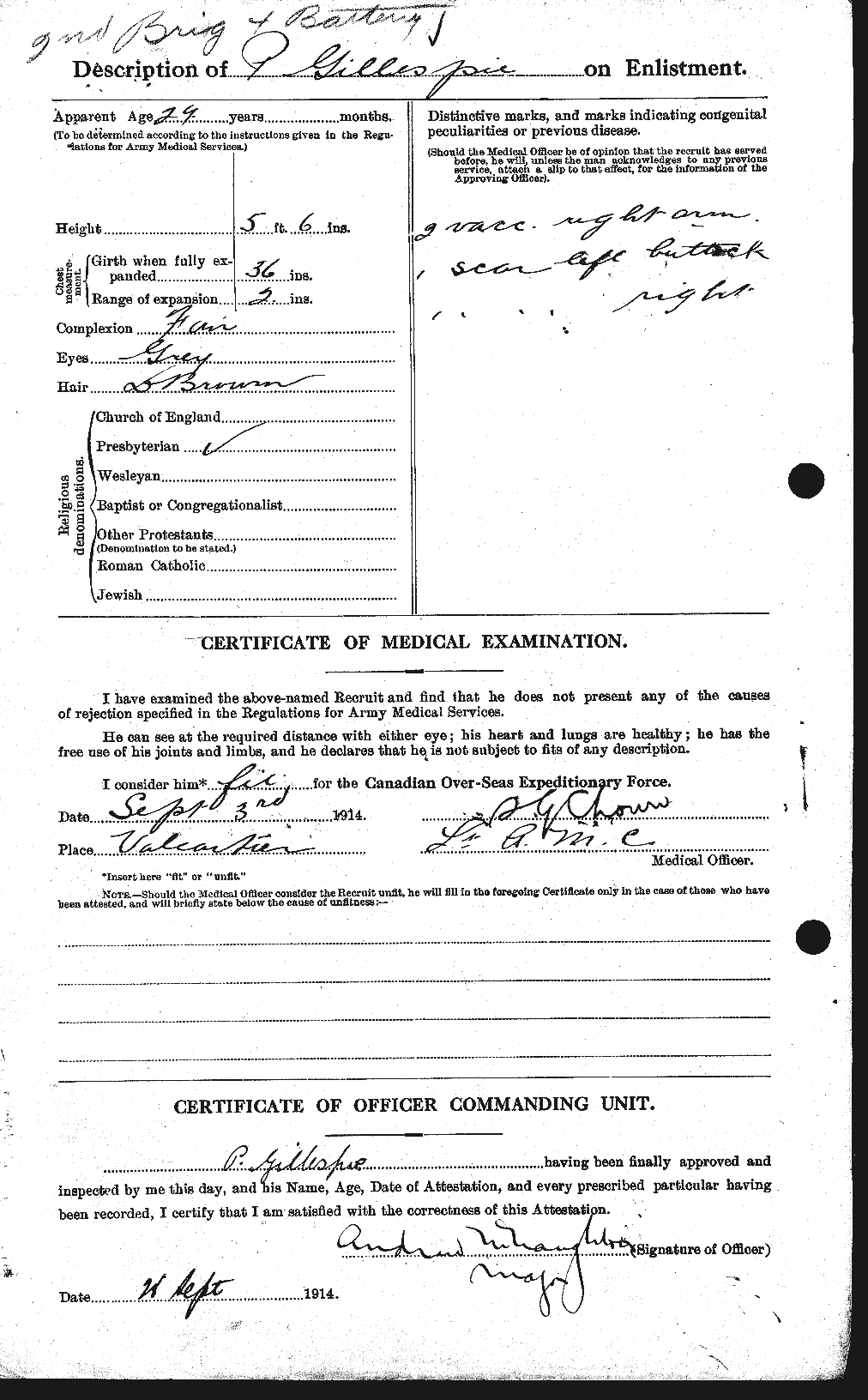 Personnel Records of the First World War - CEF 350298b