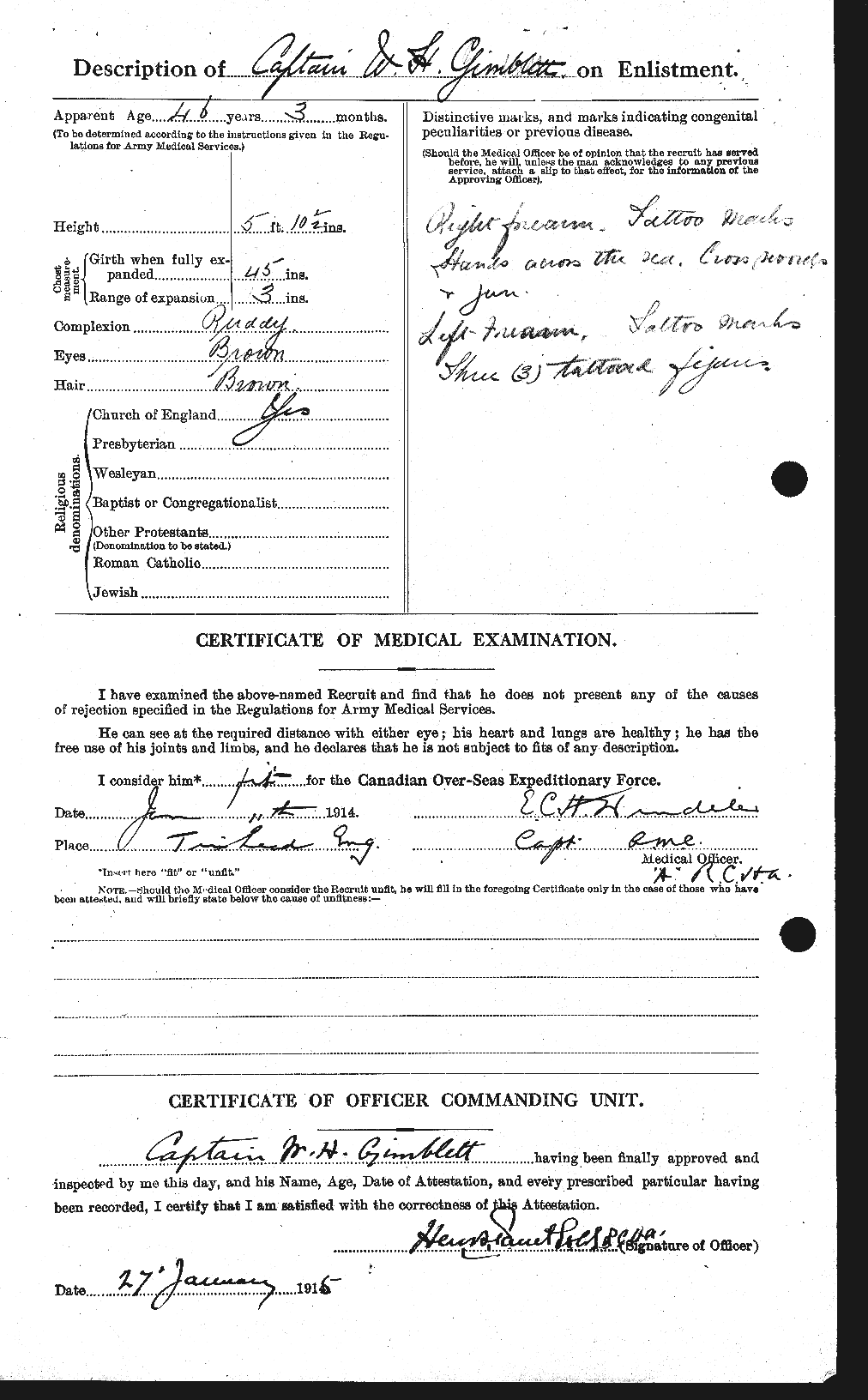 Personnel Records of the First World War - CEF 351156b
