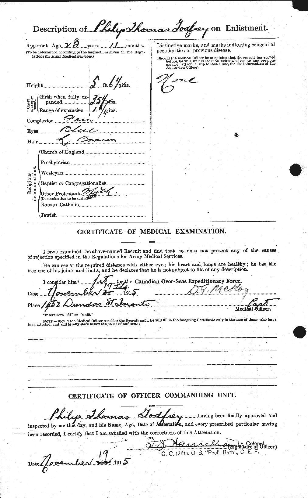 Personnel Records of the First World War - CEF 353538b