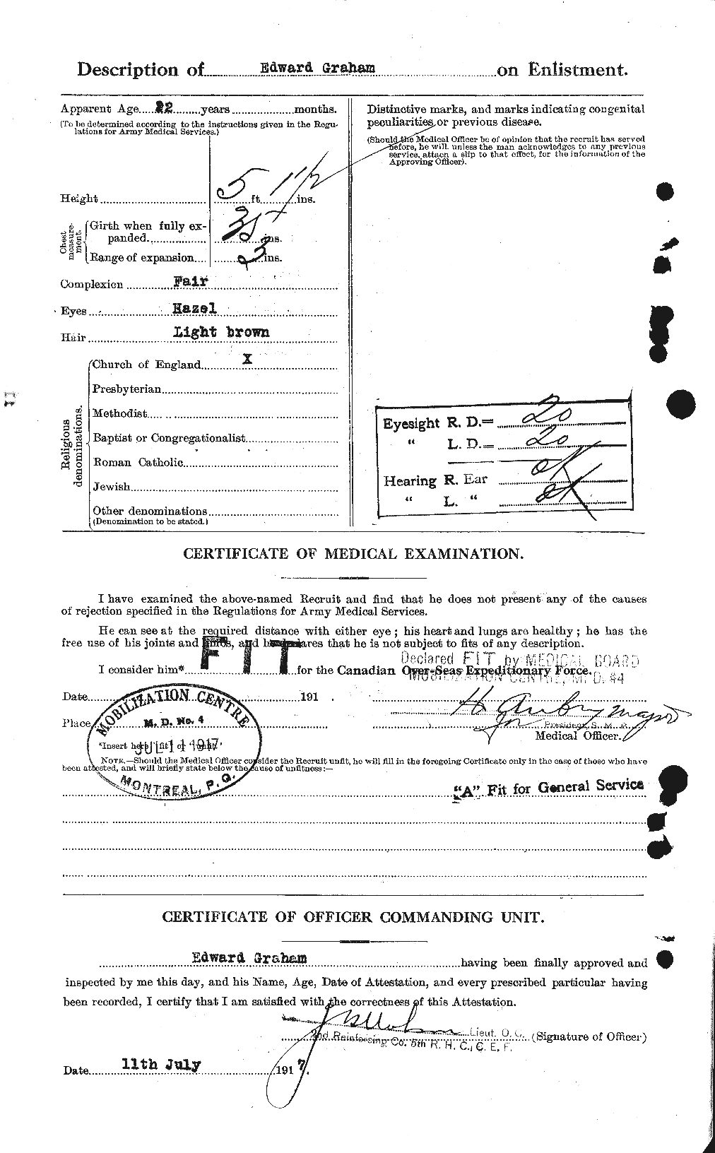 Personnel Records of the First World War - CEF 353864b