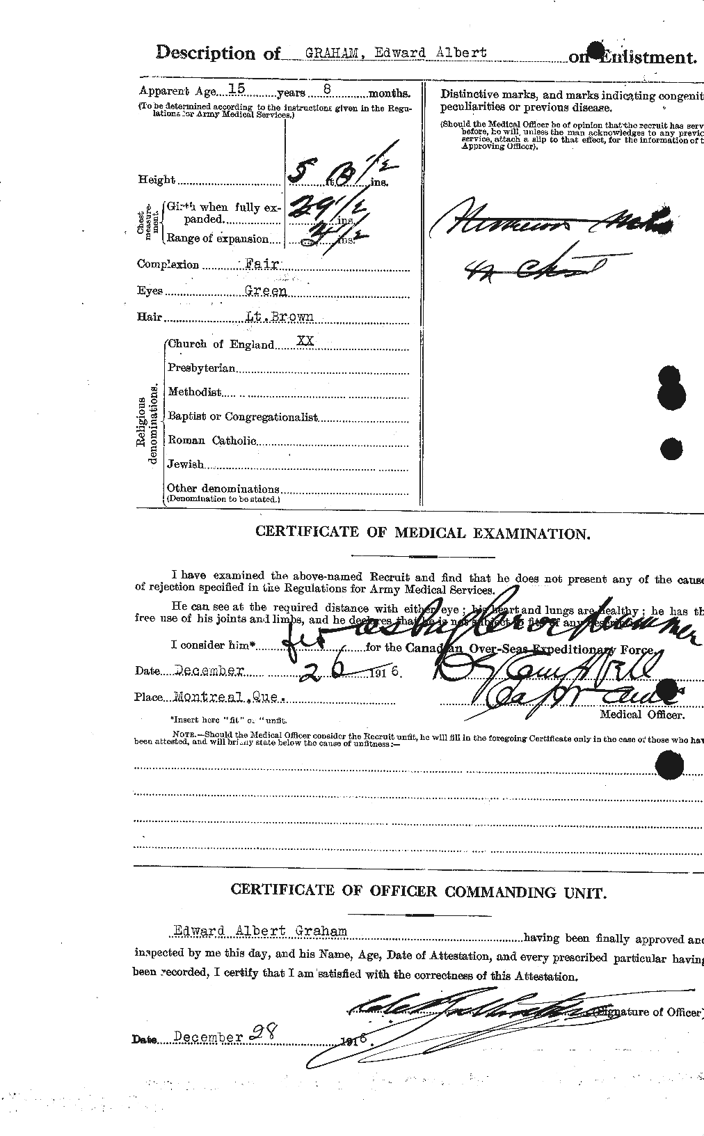 Personnel Records of the First World War - CEF 353865b