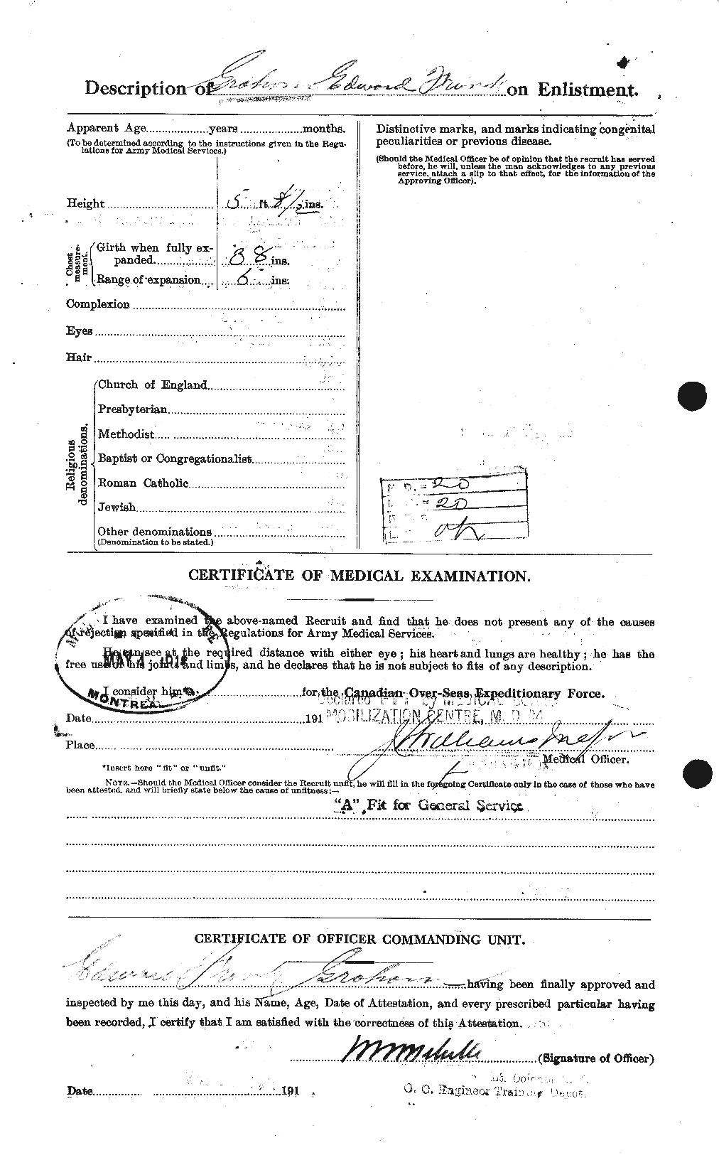 Personnel Records of the First World War - CEF 353868b
