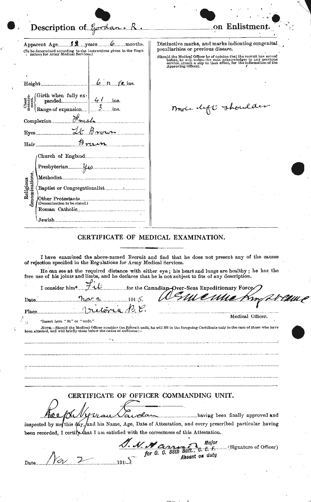 Personnel Records of the First World War - CEF 355914b