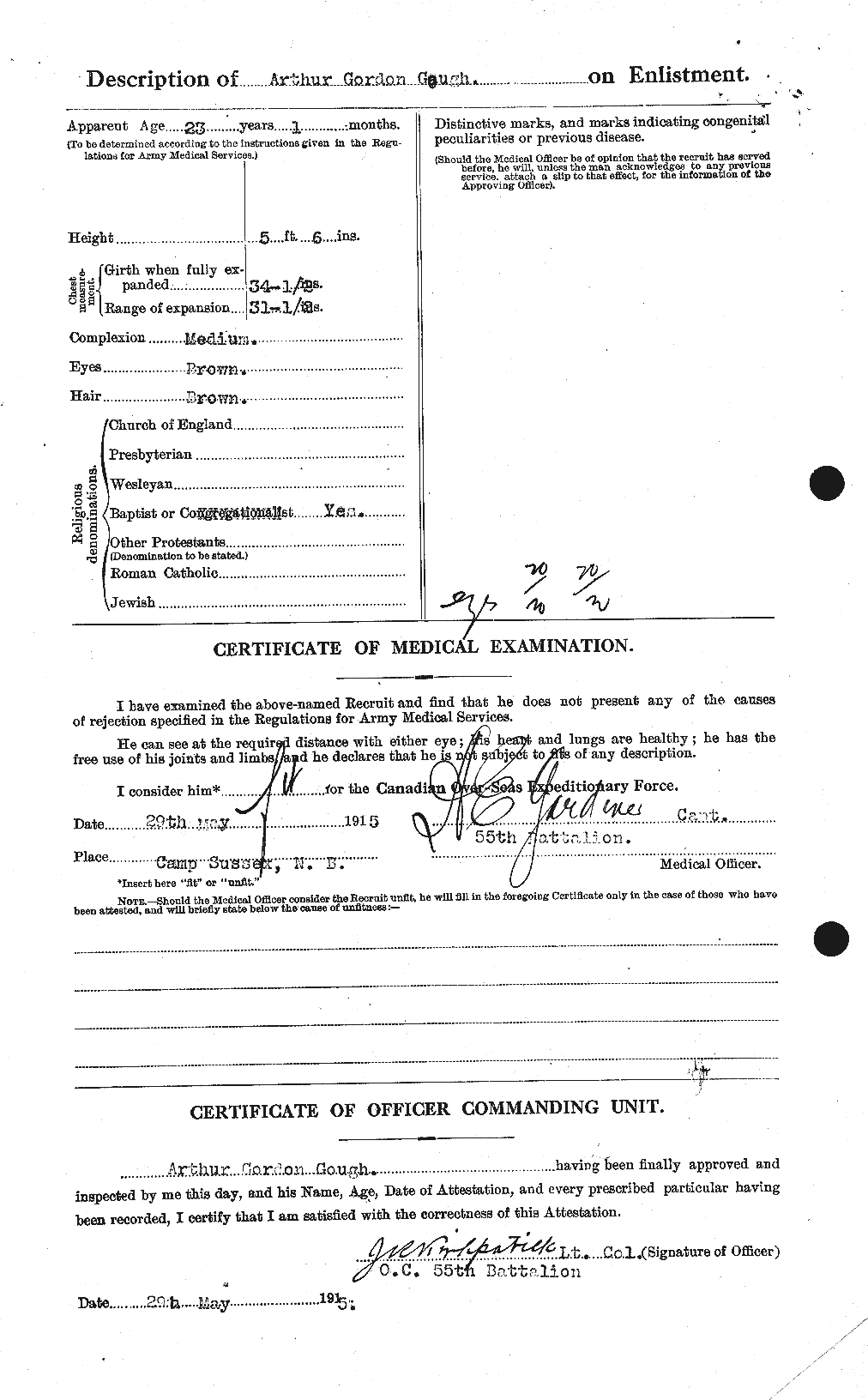 Personnel Records of the First World War - CEF 356370b