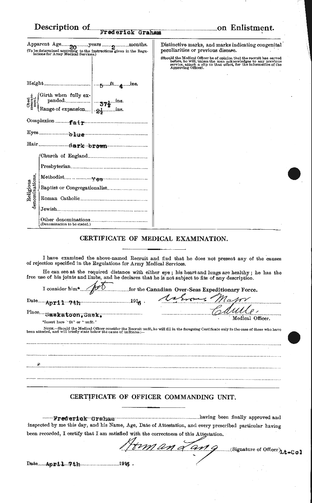 Personnel Records of the First World War - CEF 357604b