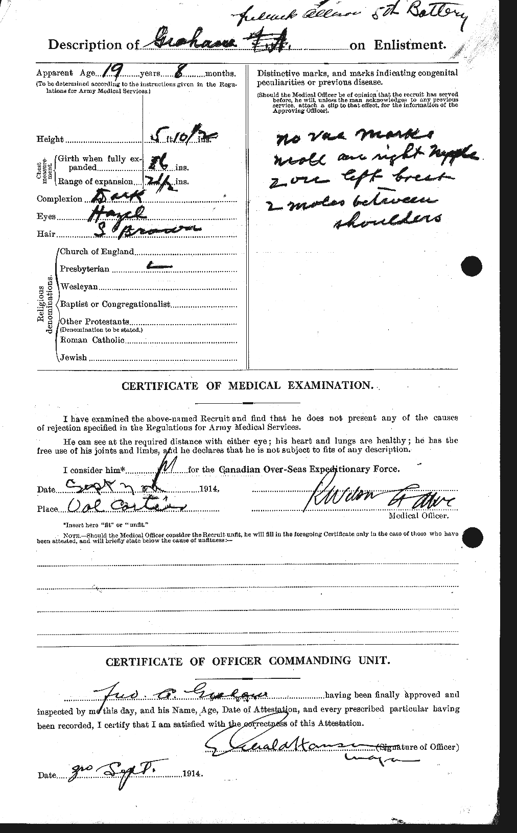 Personnel Records of the First World War - CEF 357606b