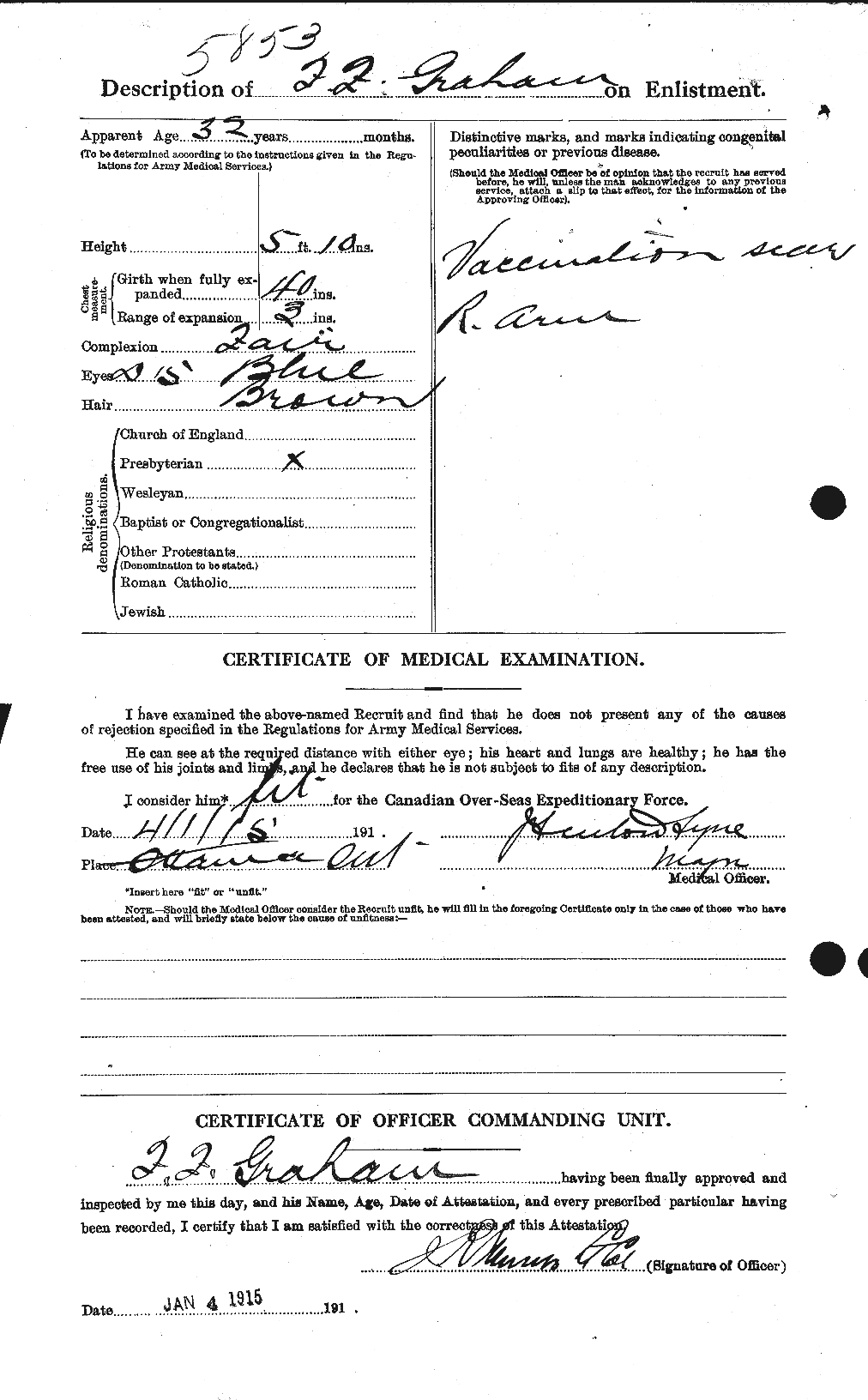 Personnel Records of the First World War - CEF 357610b