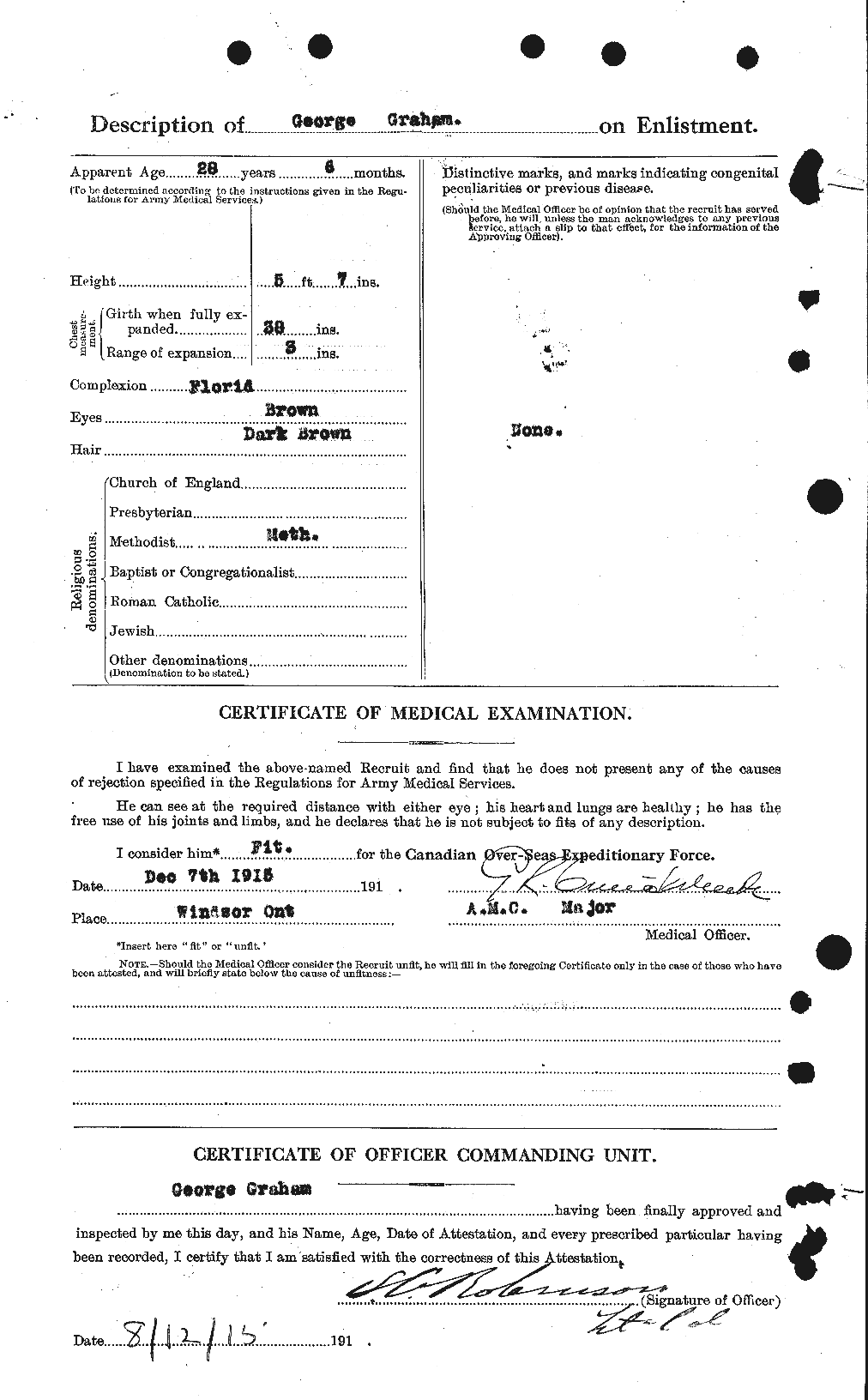 Personnel Records of the First World War - CEF 357627b