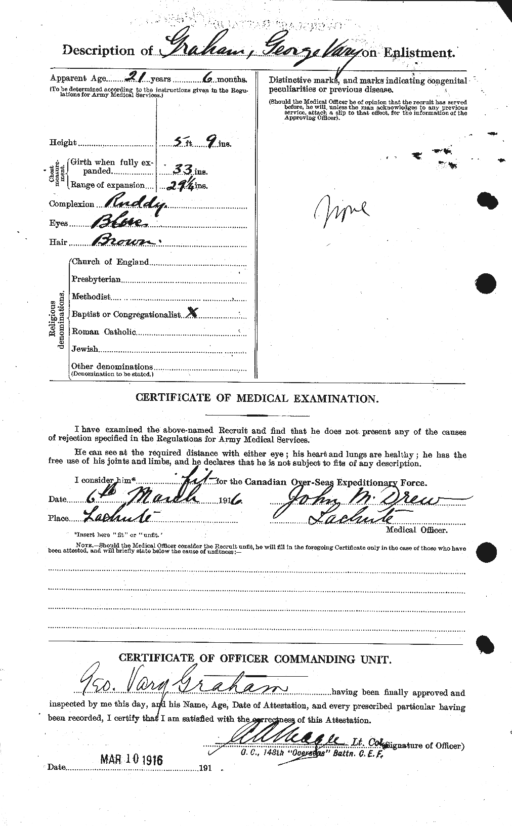 Personnel Records of the First World War - CEF 357674b