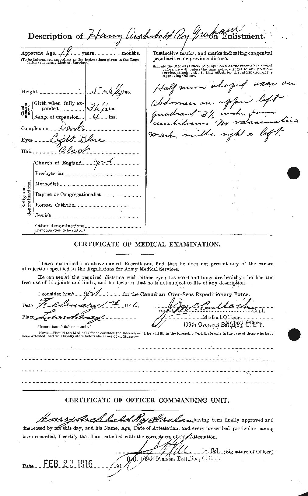 Personnel Records of the First World War - CEF 357719b