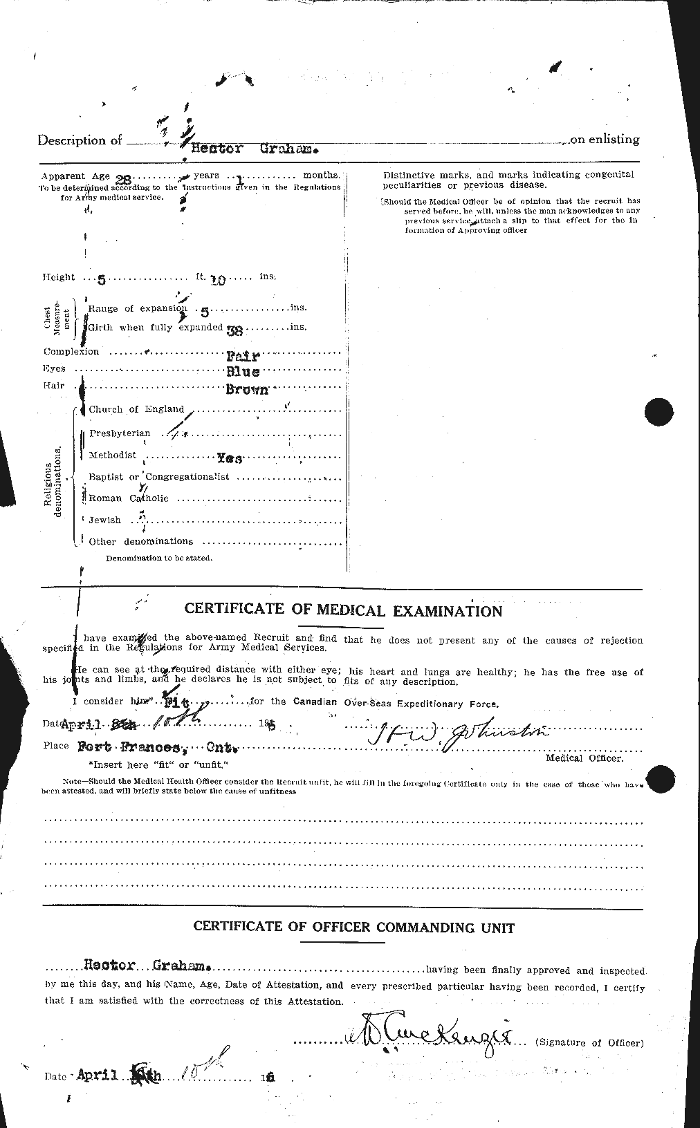 Personnel Records of the First World War - CEF 357731b