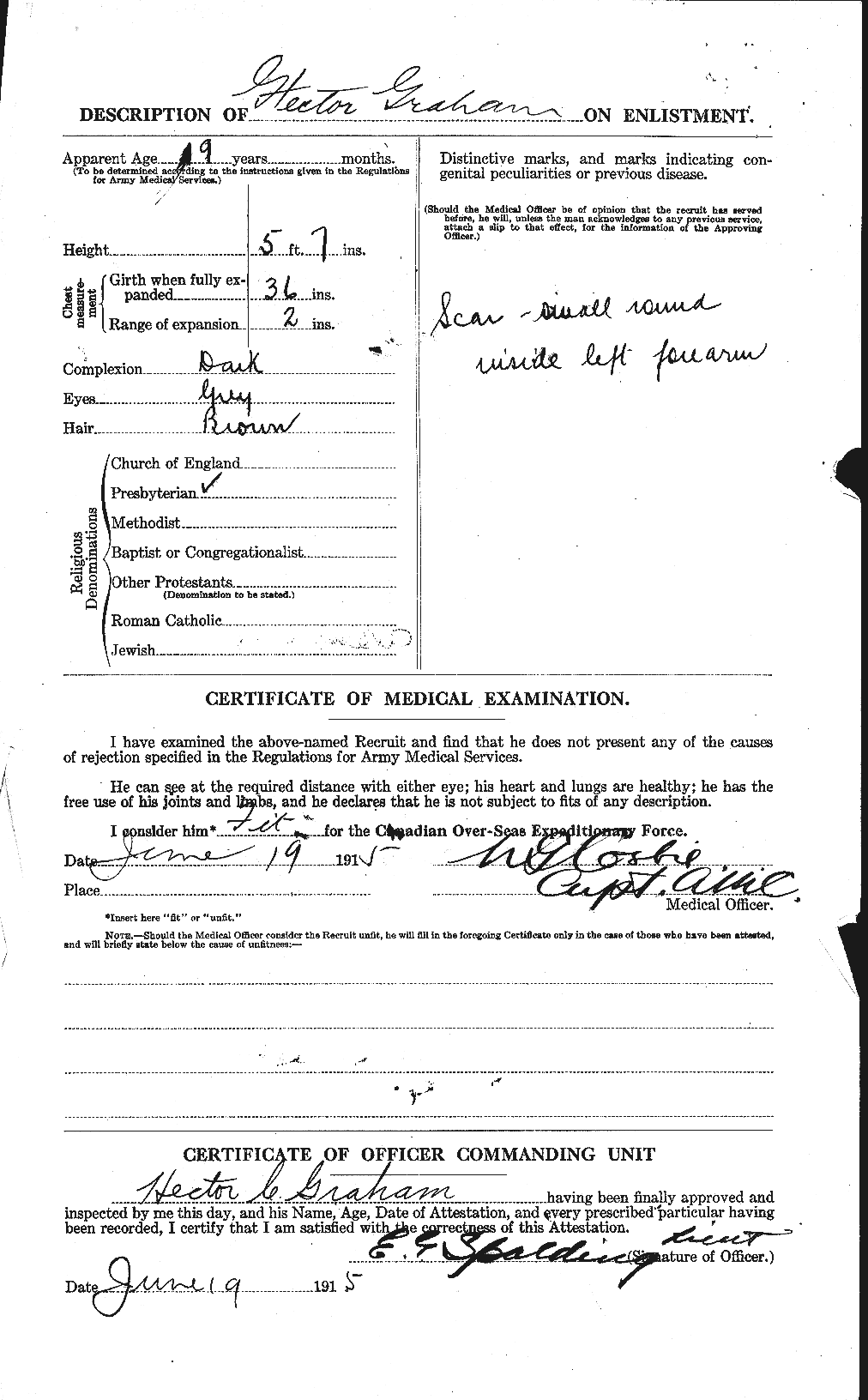 Personnel Records of the First World War - CEF 357732b