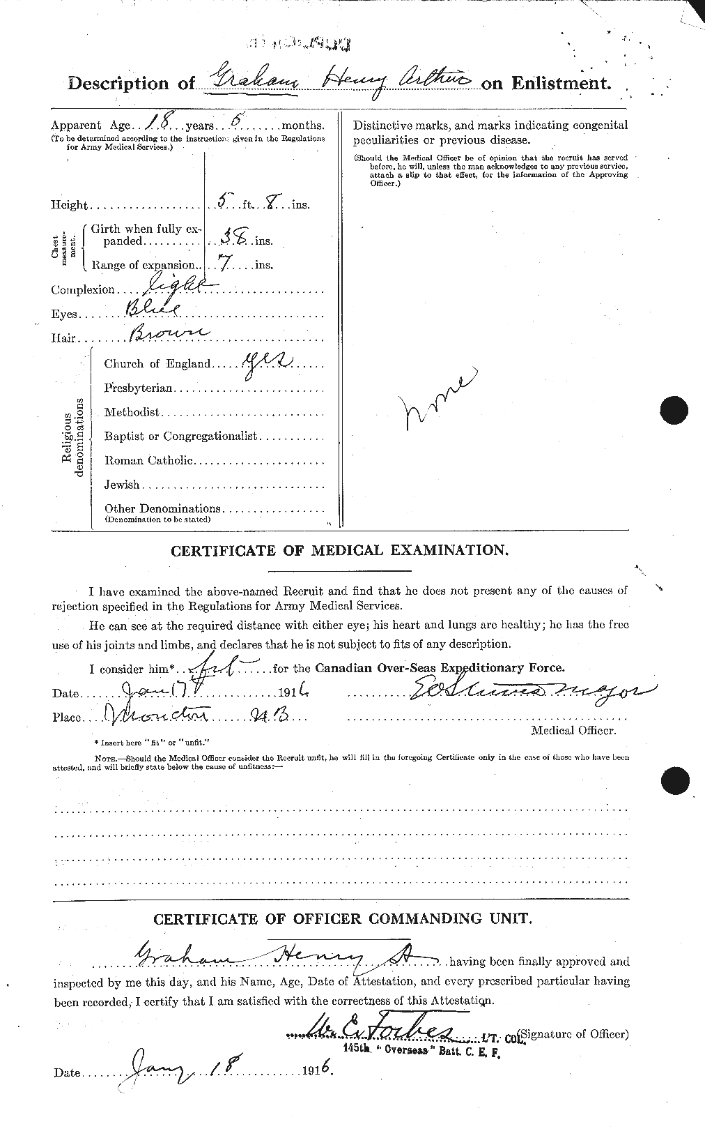 Personnel Records of the First World War - CEF 357734b