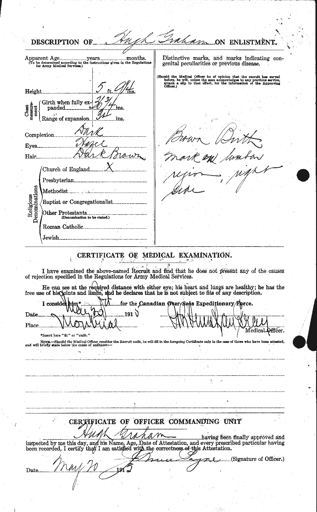 Personnel Records of the First World War - CEF 357754b