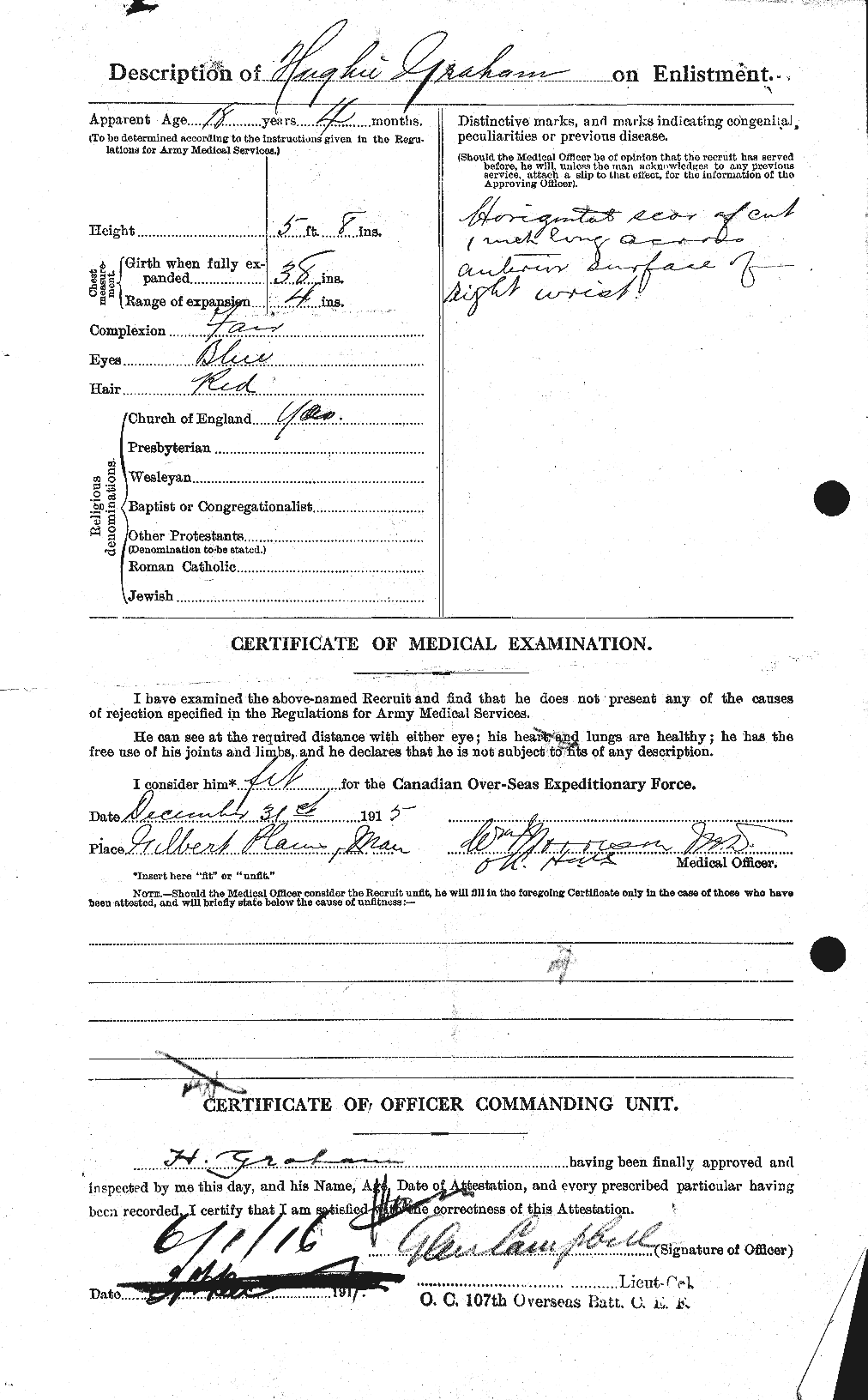 Personnel Records of the First World War - CEF 357766b