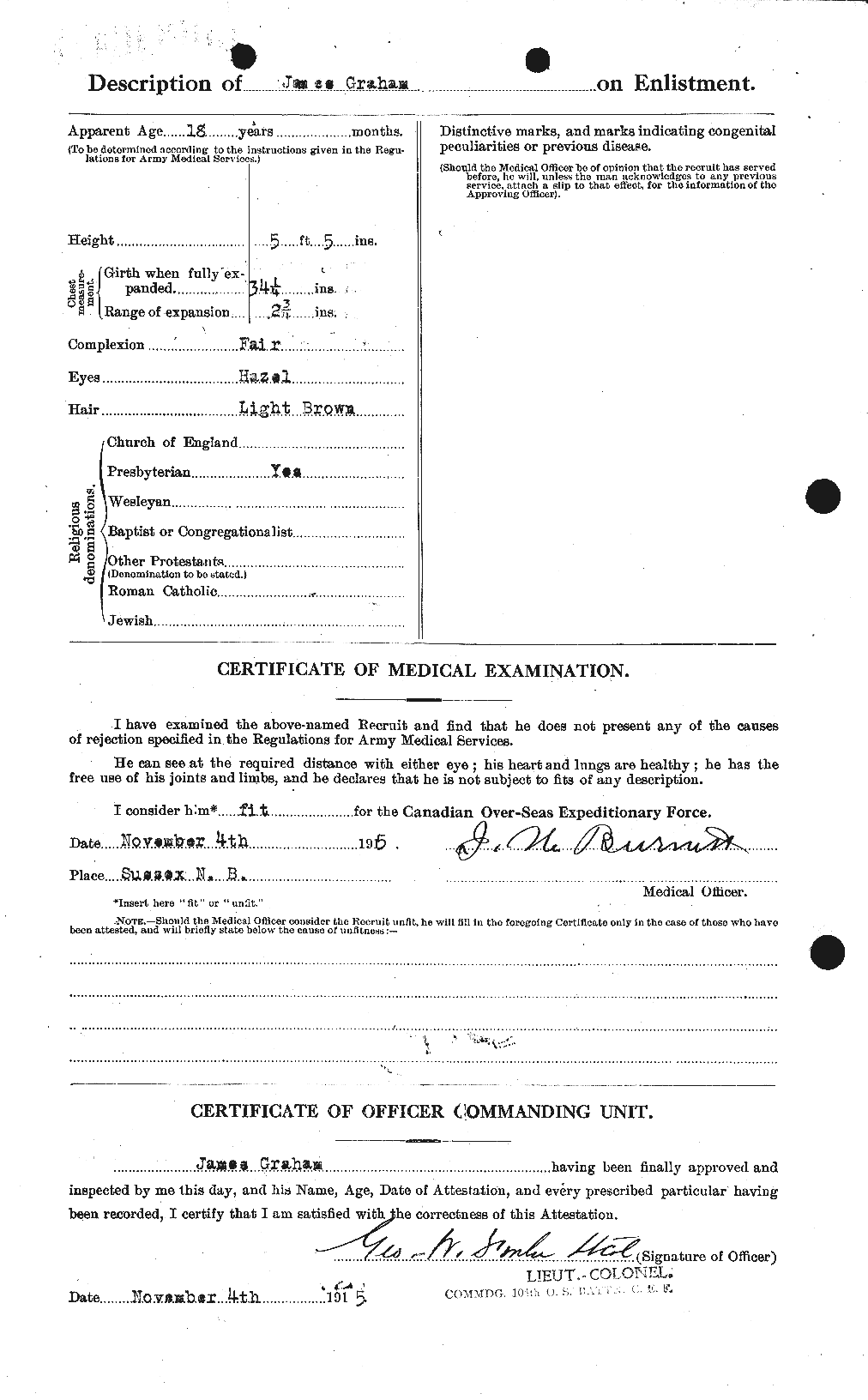 Personnel Records of the First World War - CEF 357777b