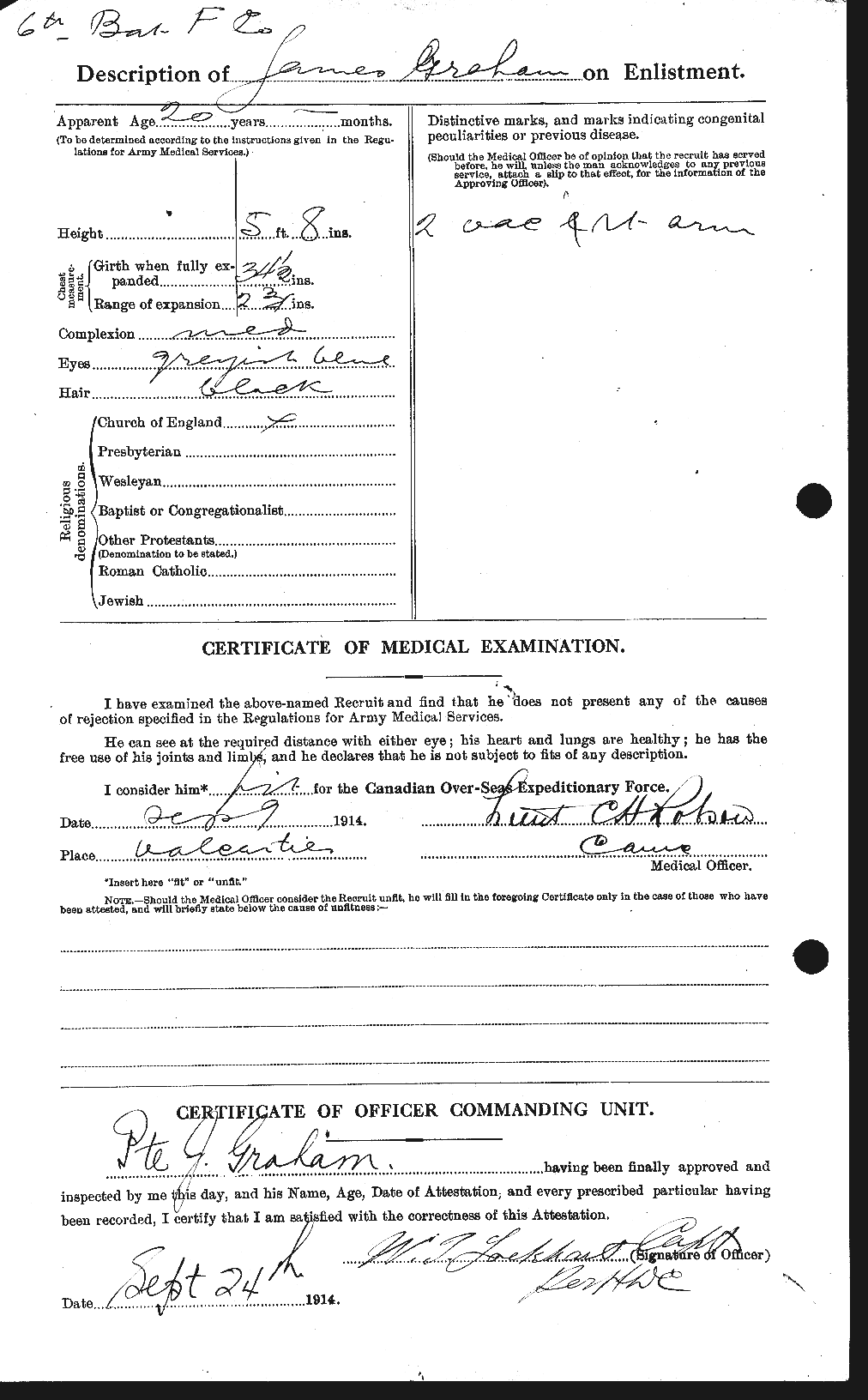 Personnel Records of the First World War - CEF 357789b