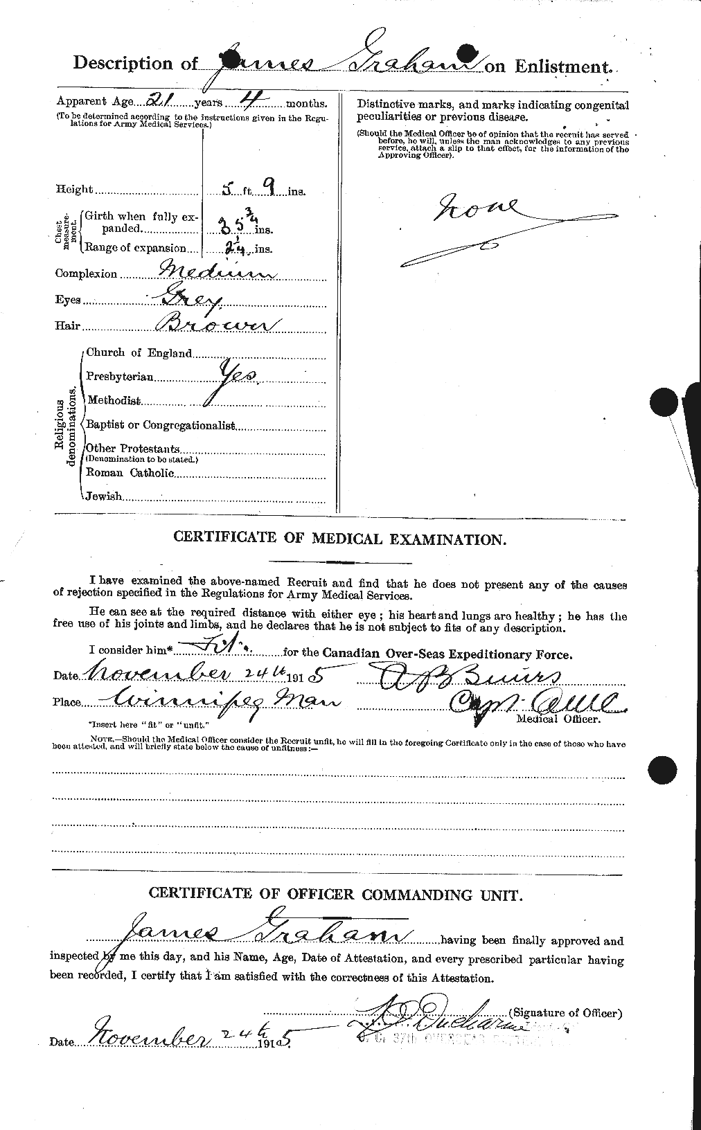 Personnel Records of the First World War - CEF 357799b