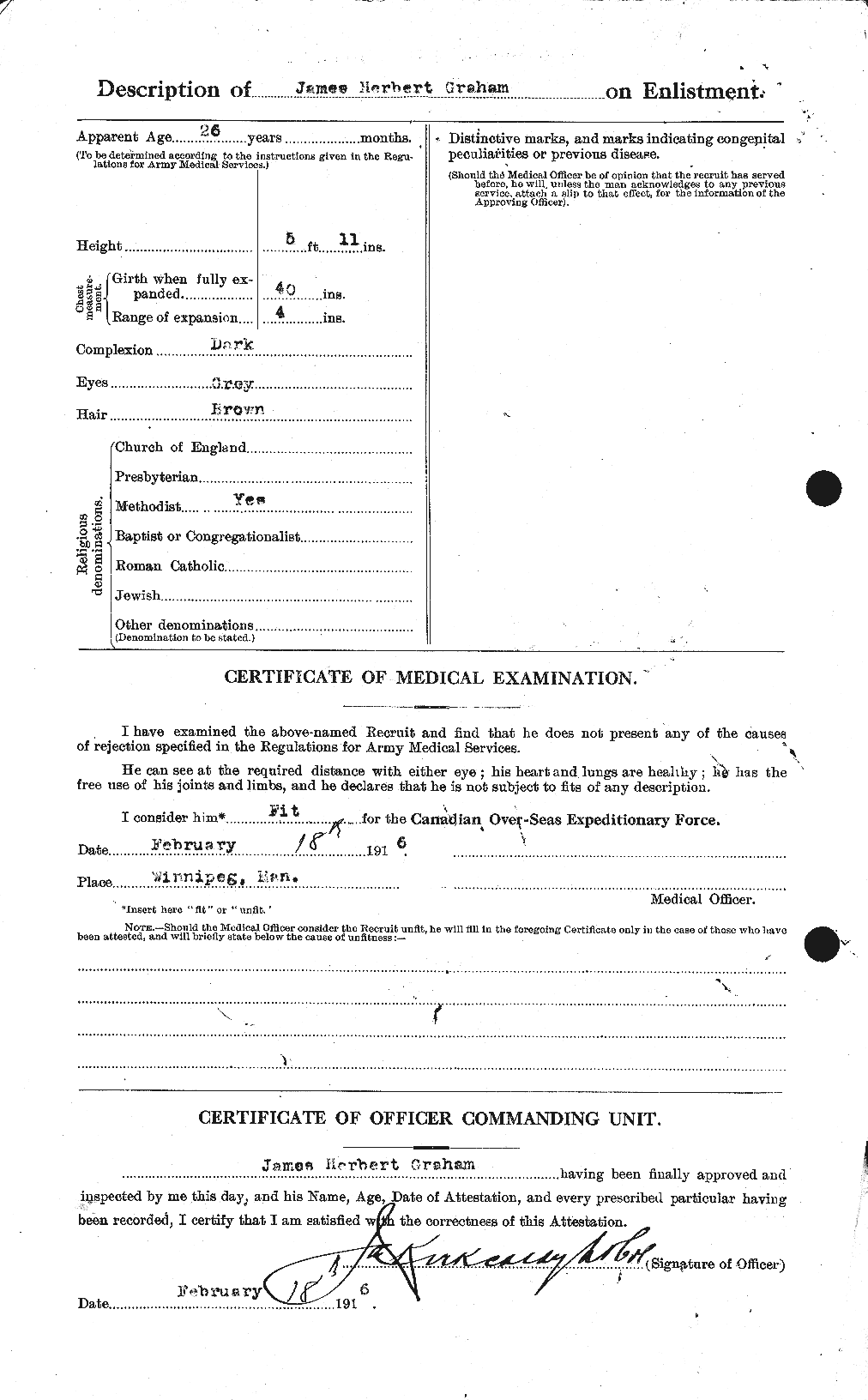 Personnel Records of the First World War - CEF 357825b