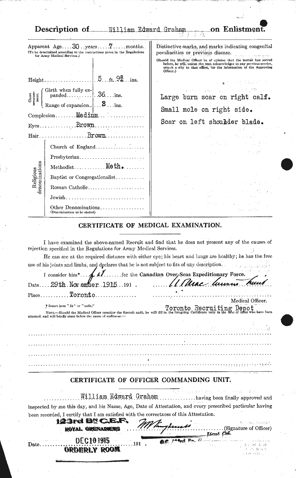 Personnel Records of the First World War - CEF 357983b