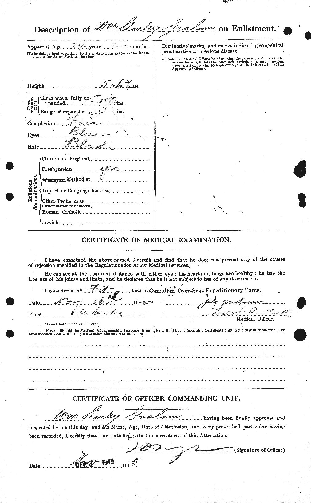 Personnel Records of the First World War - CEF 358042b