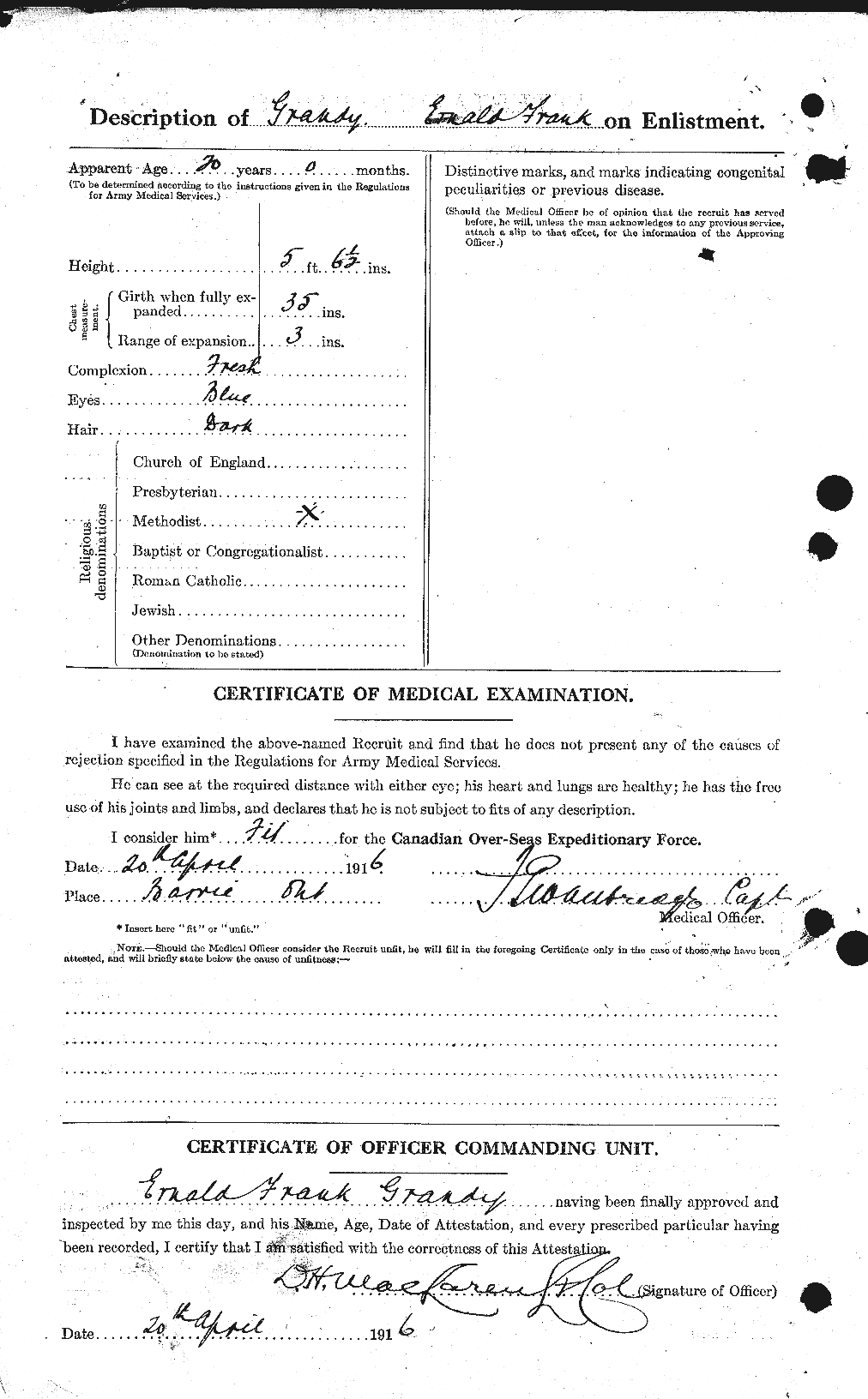 Personnel Records of the First World War - CEF 359056b