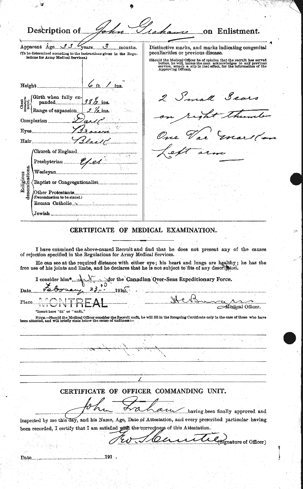 Personnel Records of the First World War - CEF 359111b