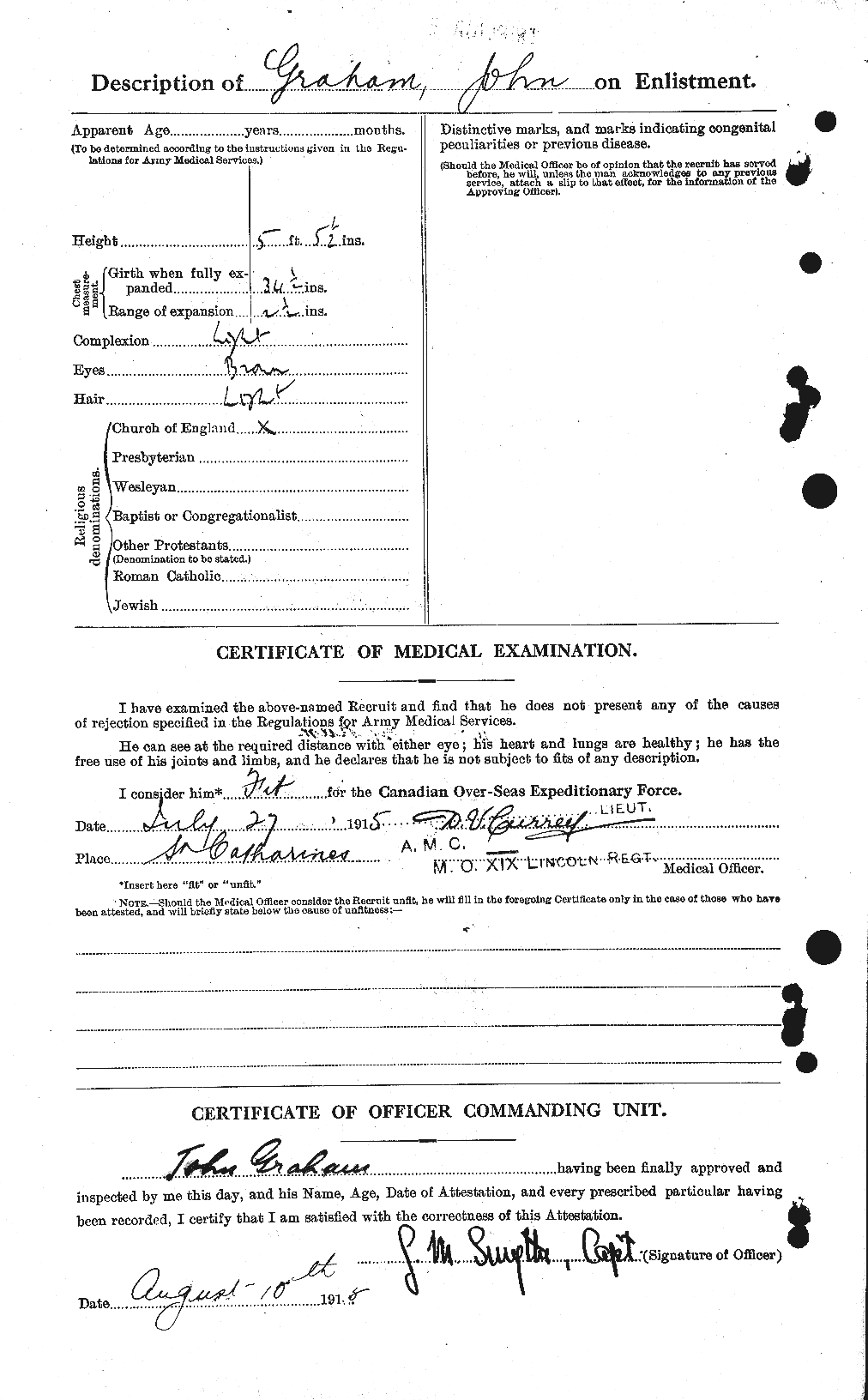 Personnel Records of the First World War - CEF 359118b
