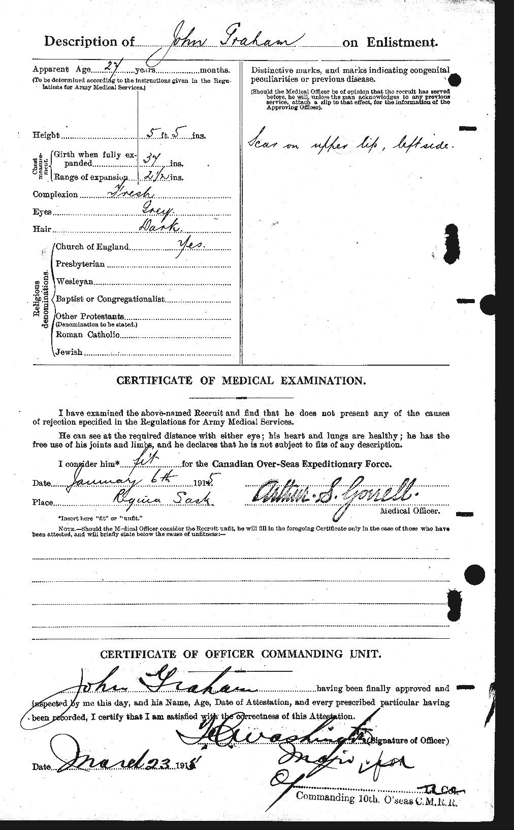 Personnel Records of the First World War - CEF 359122b