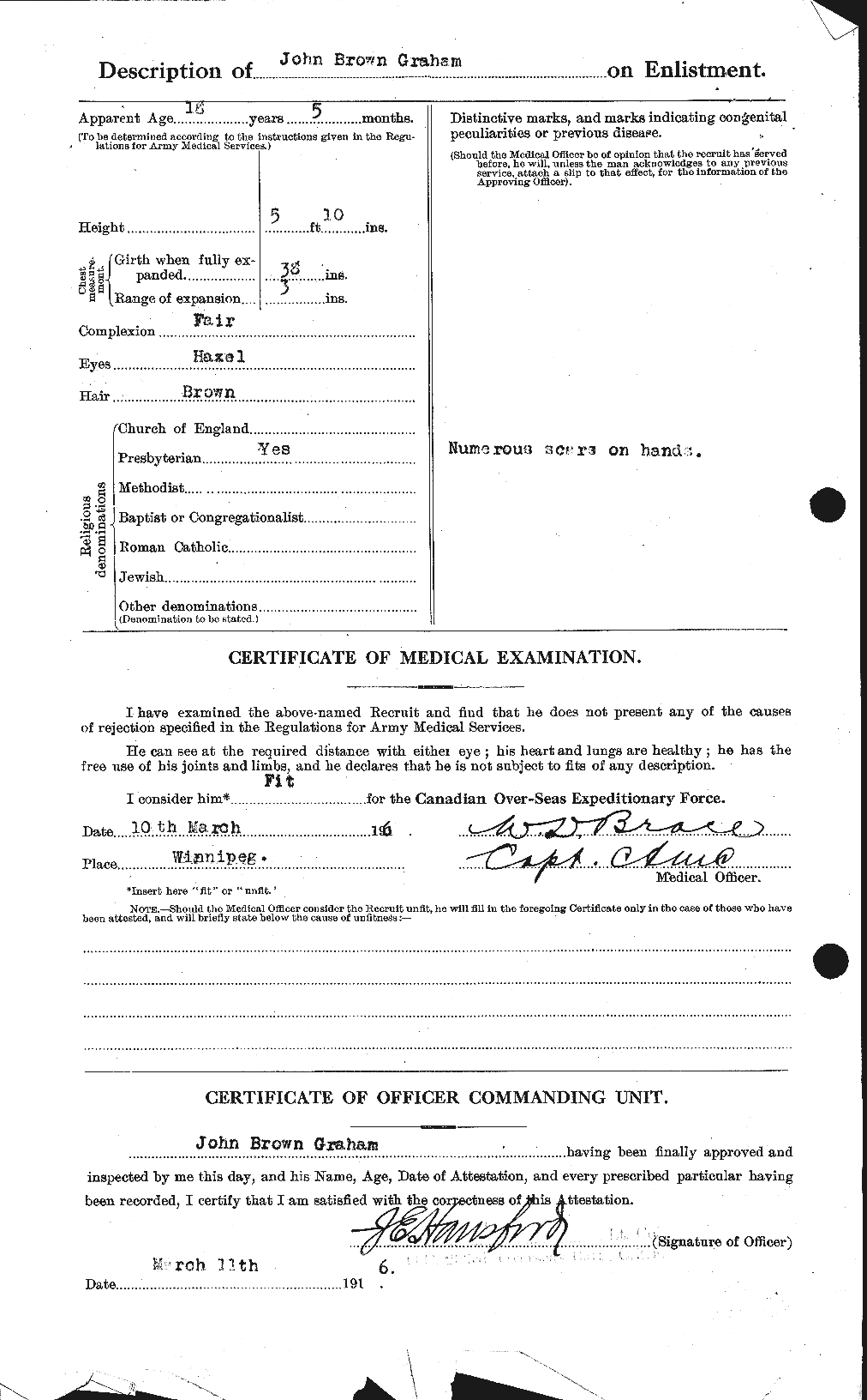 Personnel Records of the First World War - CEF 359157b