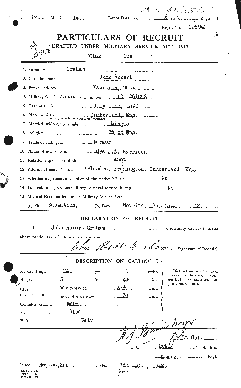 Personnel Records of the First World War - CEF 359204a