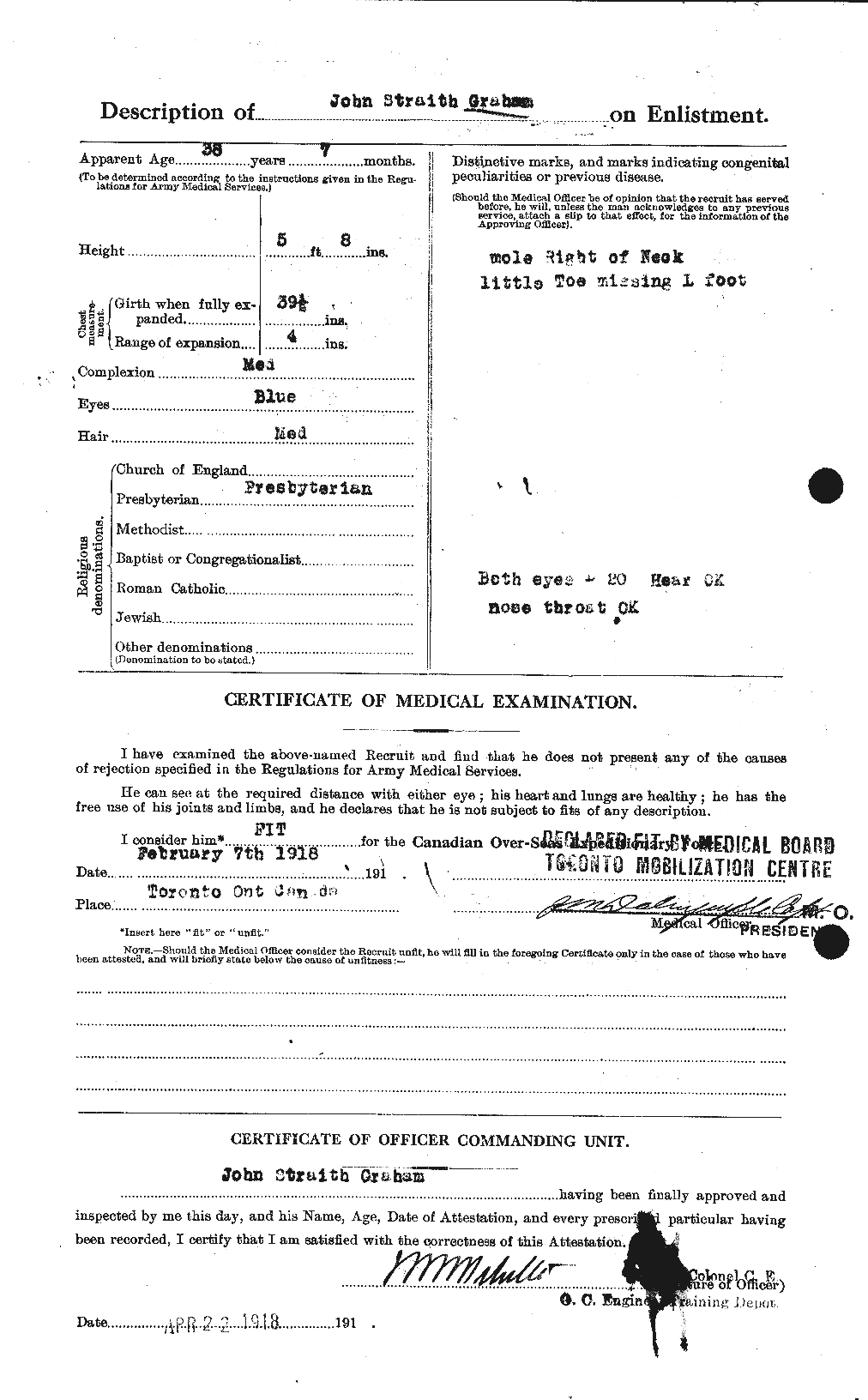 Personnel Records of the First World War - CEF 359211b