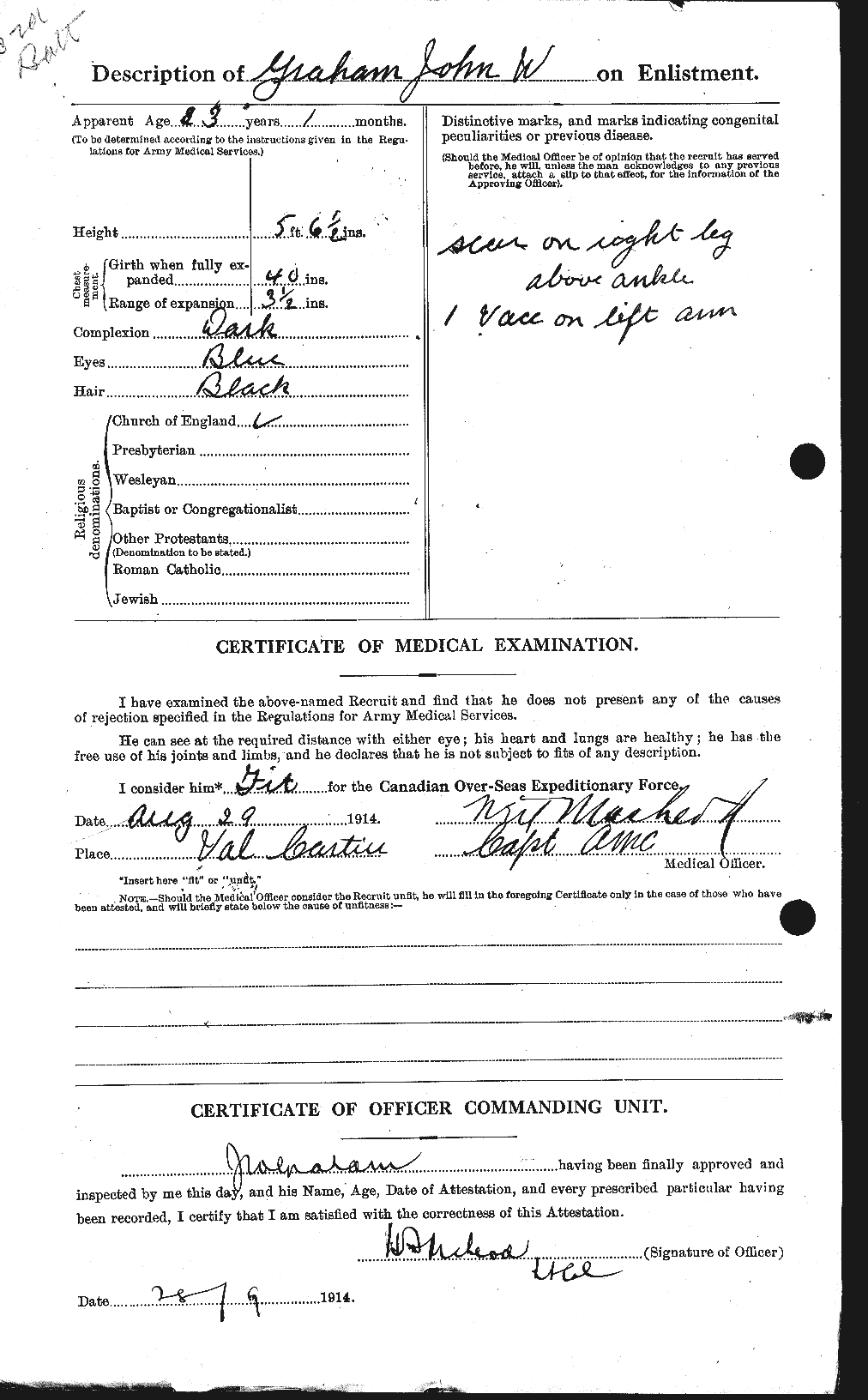 Personnel Records of the First World War - CEF 359221b