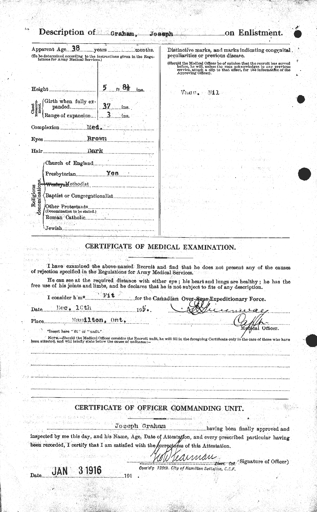 Personnel Records of the First World War - CEF 359235b