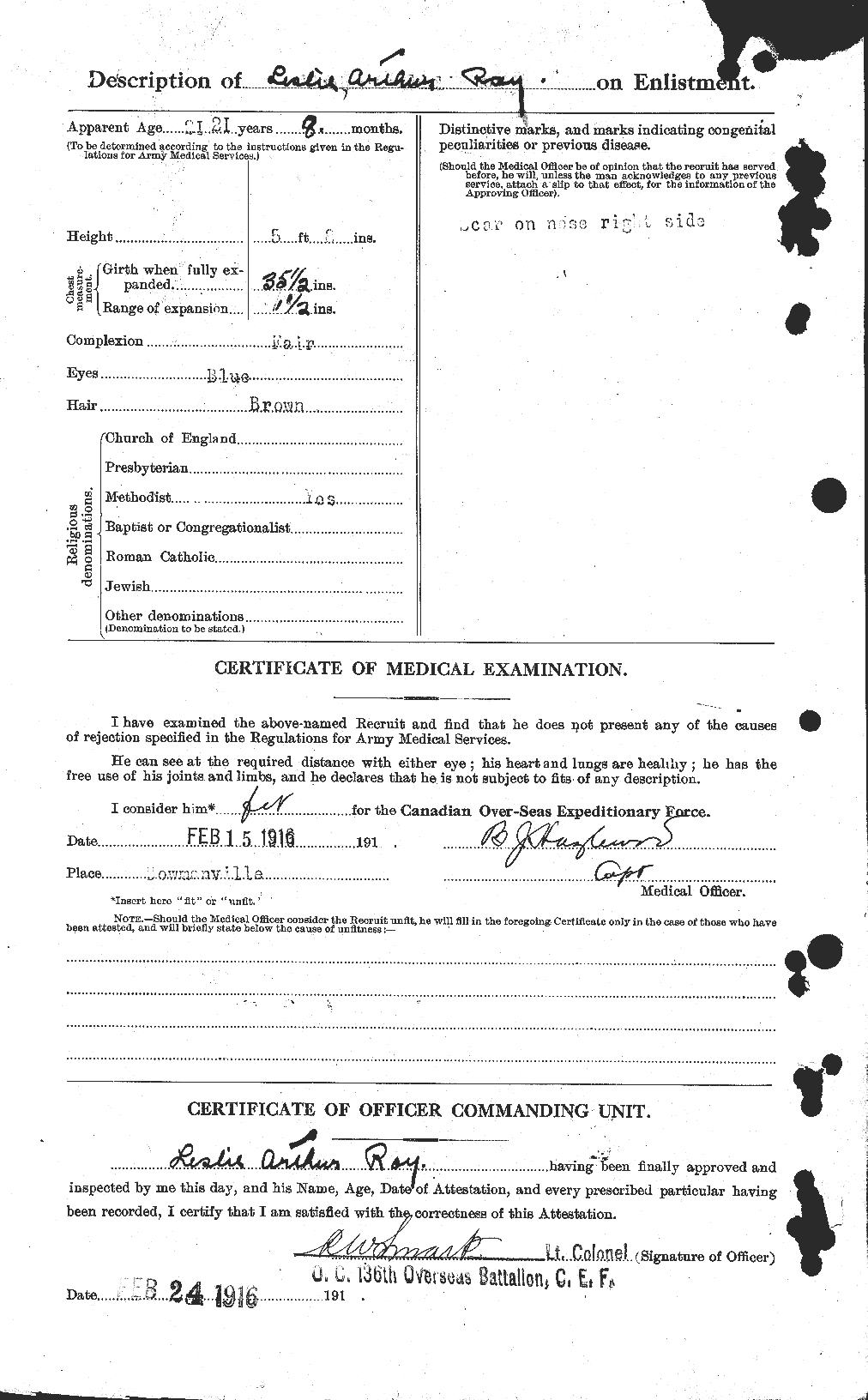 Personnel Records of the First World War - CEF 359273b