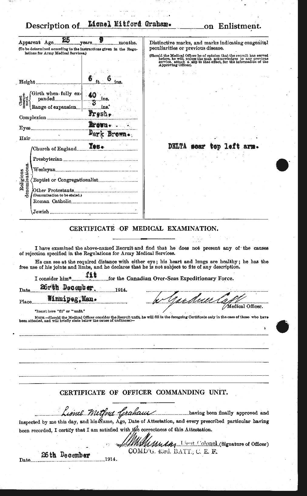 Personnel Records of the First World War - CEF 359275b