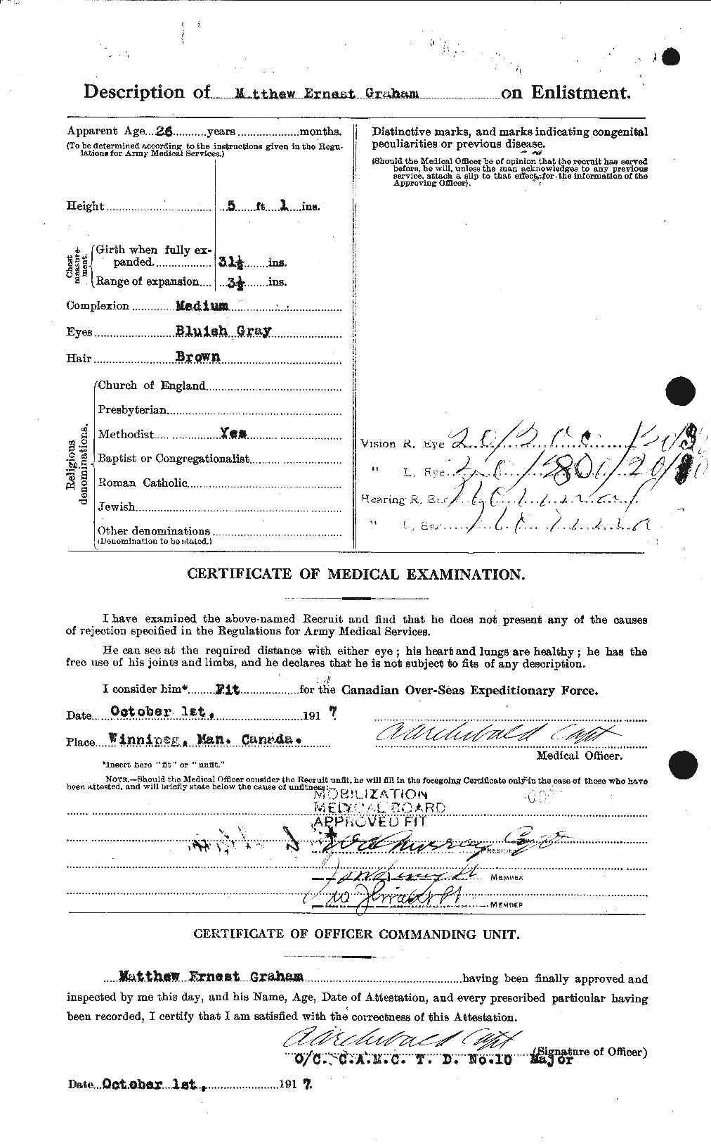 Personnel Records of the First World War - CEF 359297b