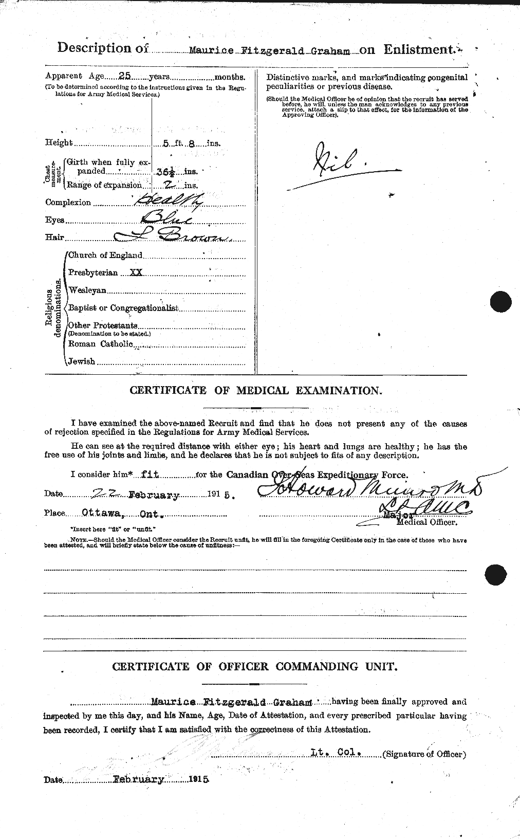 Personnel Records of the First World War - CEF 359298b